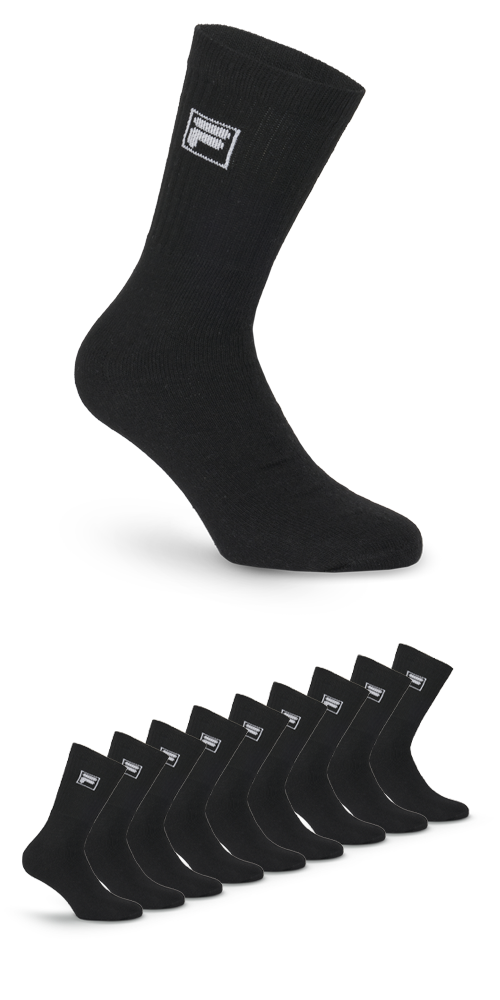 Sportsocken, (9er Pack), mit langem Rippenbündchen