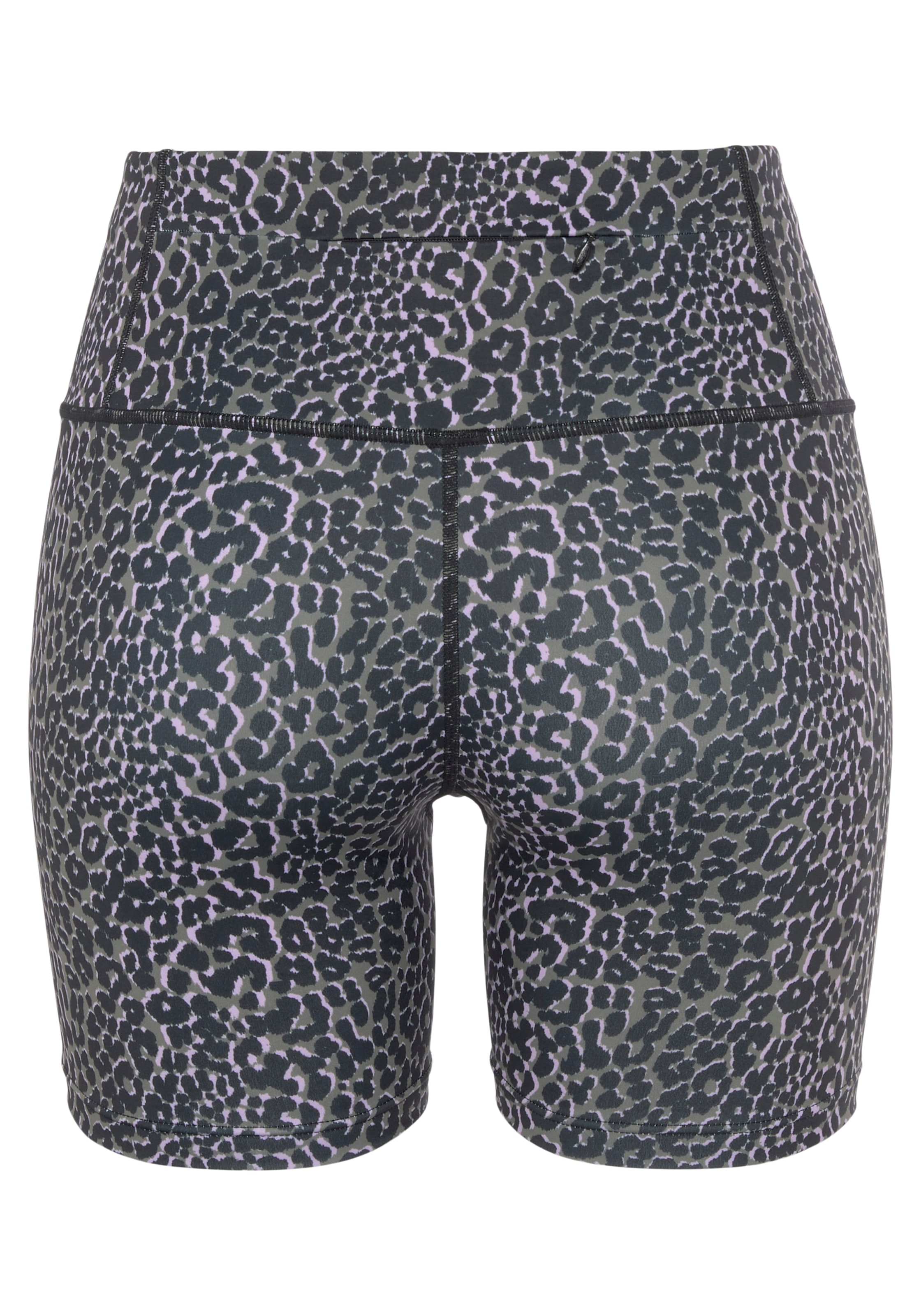 LASCANA ACTIVE Shorts »-Radlerhose«, in Leo-Optik