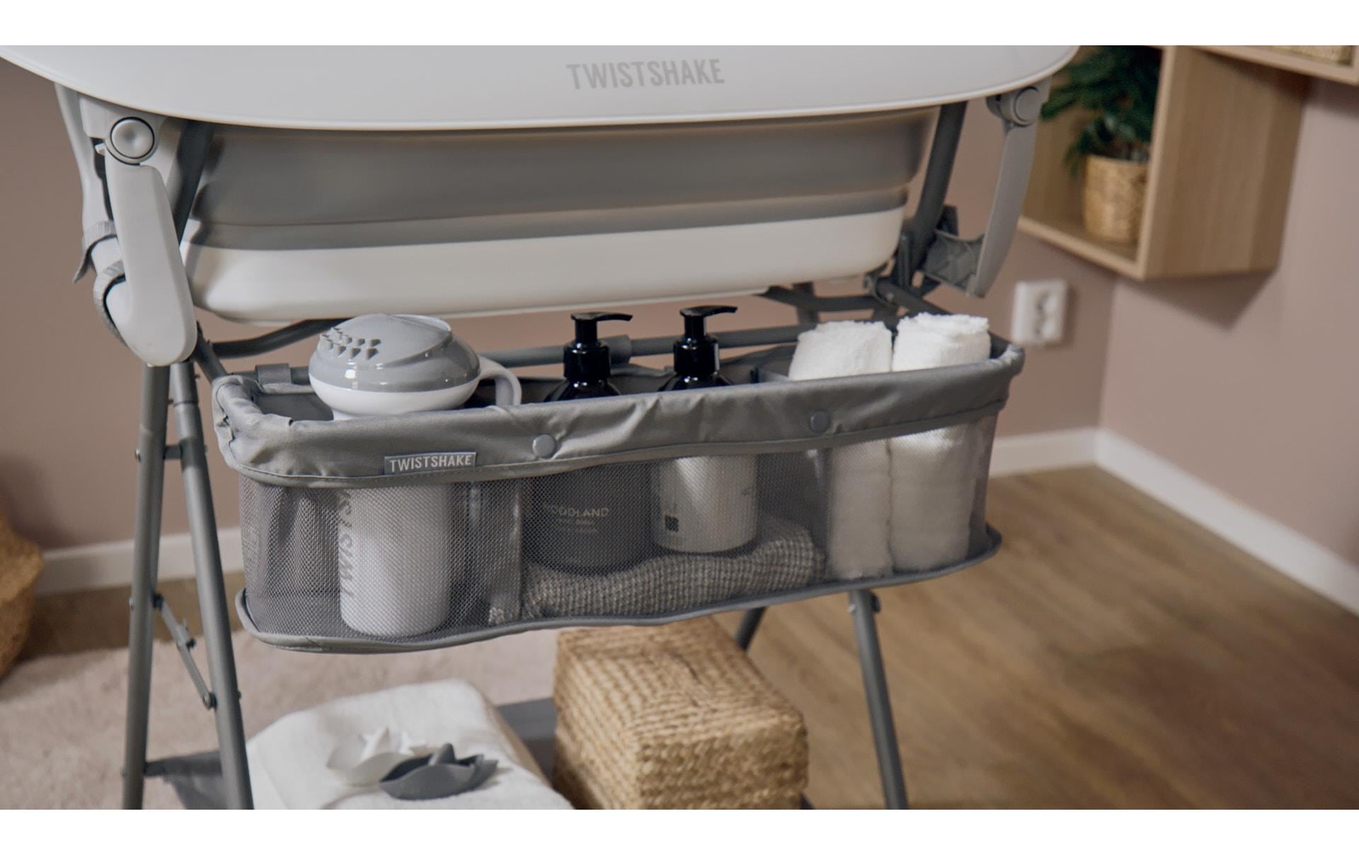 Babybadewanne »Twistshake Grau«