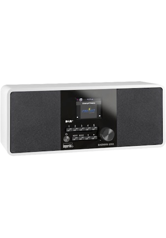 Internet-Radio »Dabman i200 Weiss«, (WLAN Digitalradio (DAB+)-Internetradio-FM-Tuner)