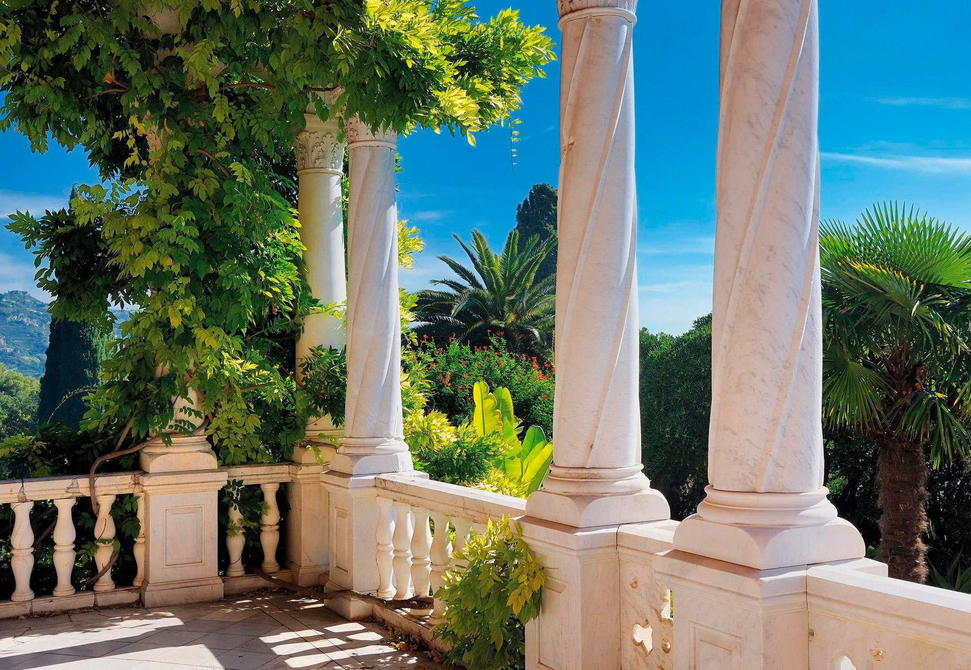 Image of Komar Fototapete "Villa Liguria - Grösse 368 x 254 cm" bedruckt glatt Wohnzimmer, Schlafzimmer
