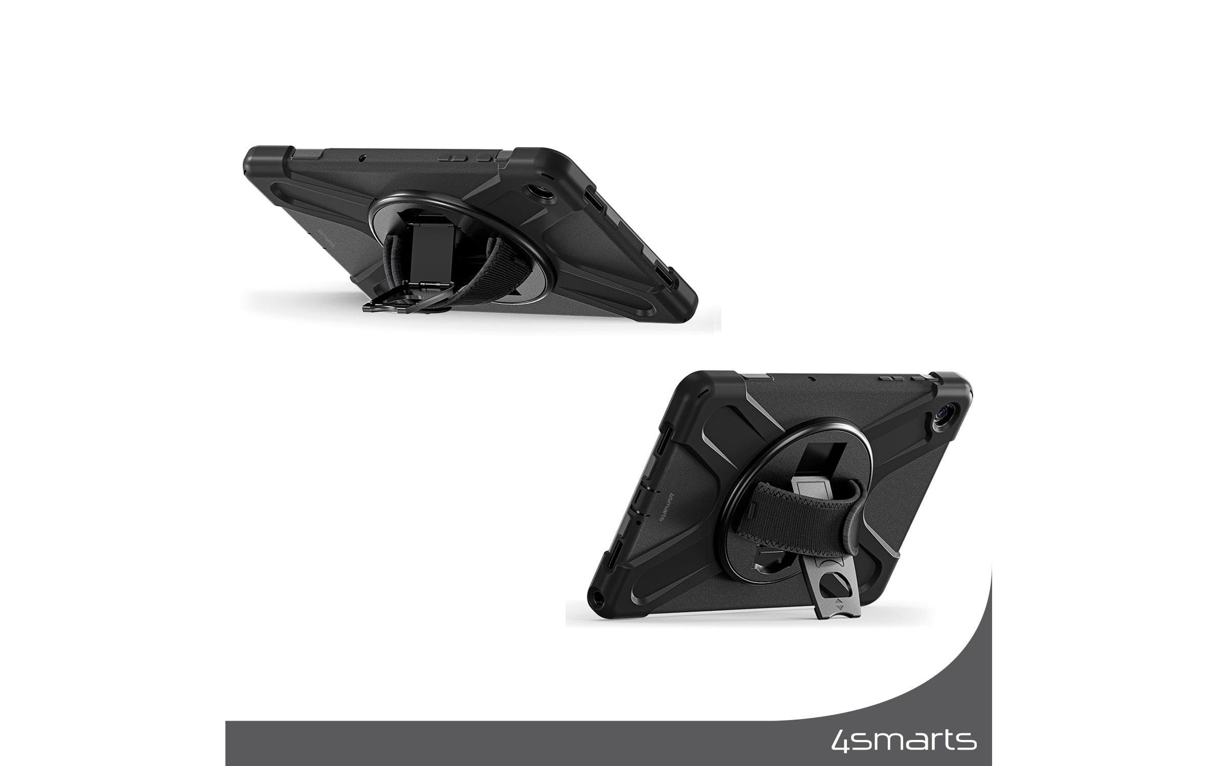 4smarts Tablet-Hülle »Back Cover Rugged GRIP Galaxy Tab S9 FE«, 27,7 cm (10,9 Zoll)