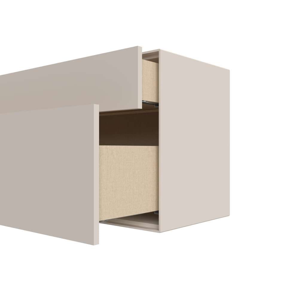 LeGer Home by Lena Gercke Table basse »Essentials, TV-Board, TV-Kommode, TV-Schrank,  TV-Möbel« 2 cuis tlg. Breite: 222 cm, UV lackiert, Push-to-open-Funktion