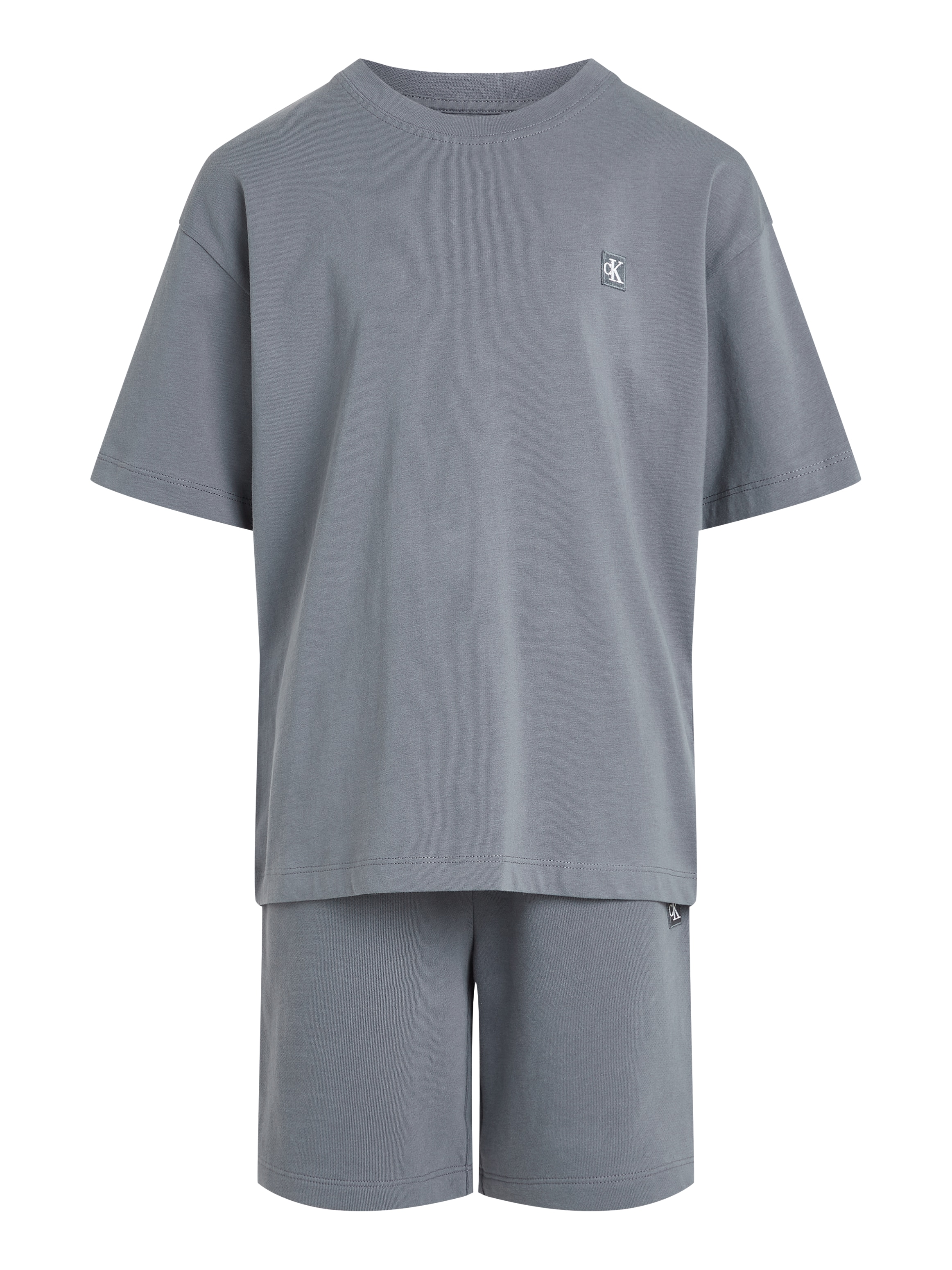 Calvin Klein Jeans Shirt & Shorts »T-SHIRT/SHORTS RELAXED SET«, mit Logo-Badges