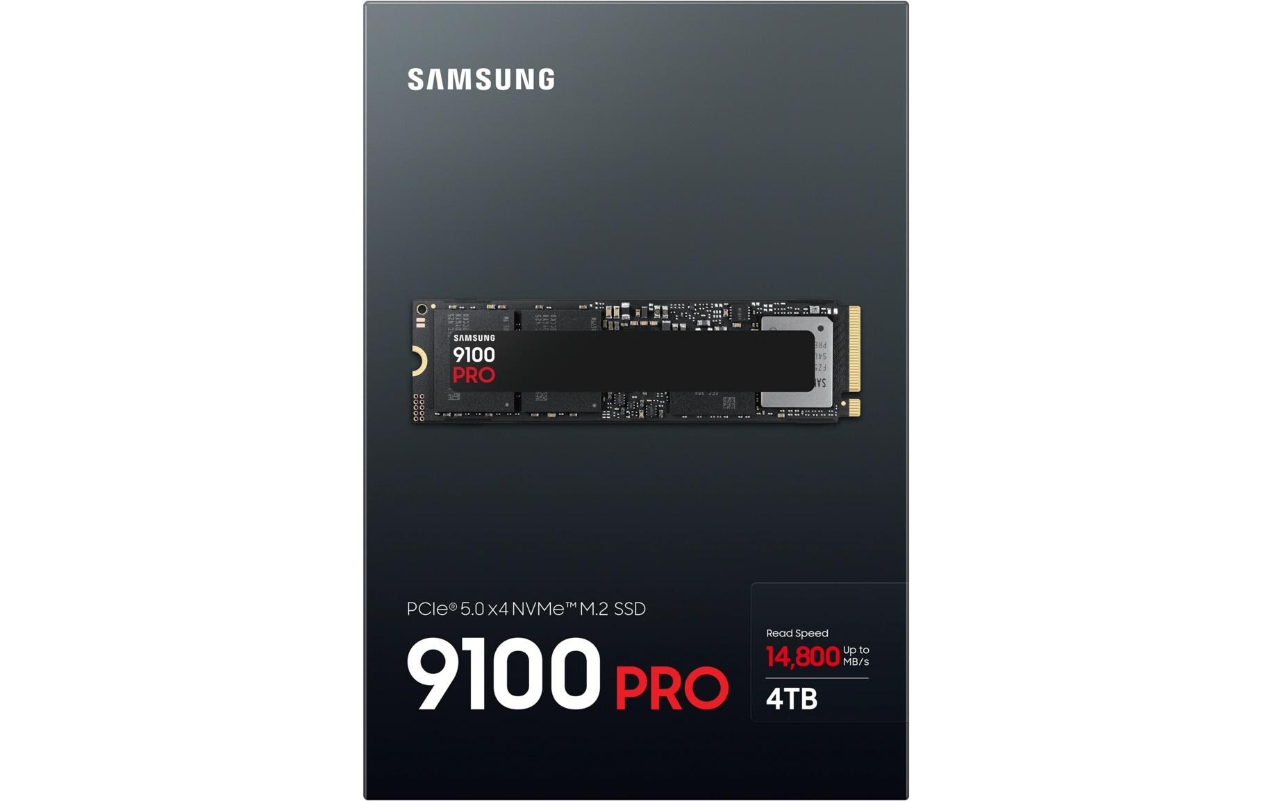 Samsung interne Gaming-SSD »9100 PRO SSD« 2,5 4 TB Anschluss PCI Express 5.0
