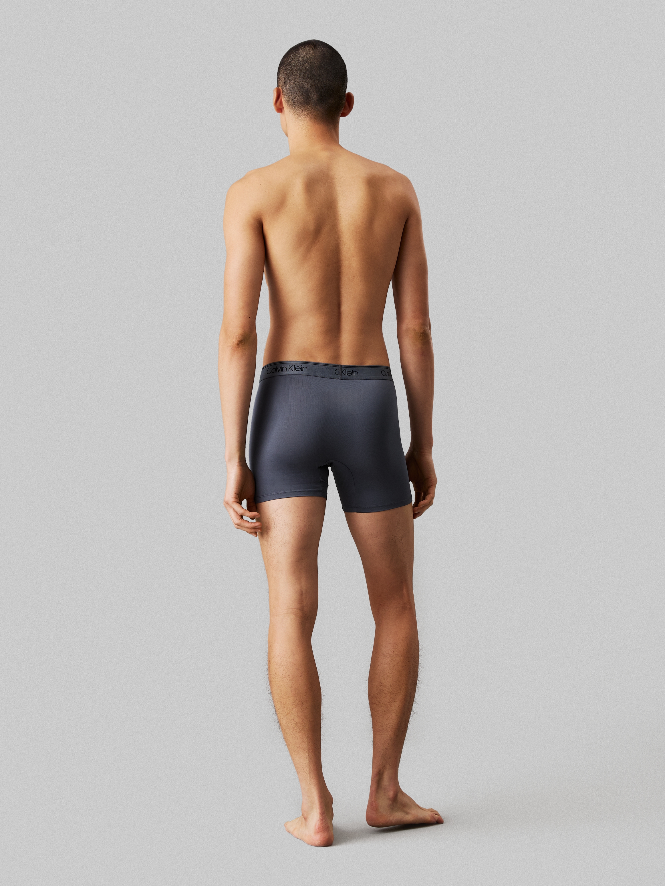 Calvin Klein Underwear Boxer »BOXER BRIEF 3PK« Packung, 3er-Pack,  mit längerem Bein & Logo-Elastikbund