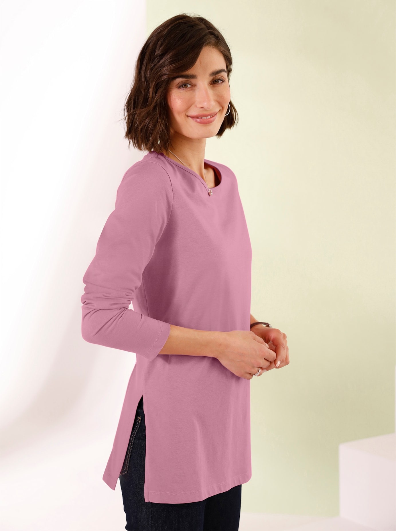 Classic Basics Langarmshirt "Longshirt" 1 Stk.