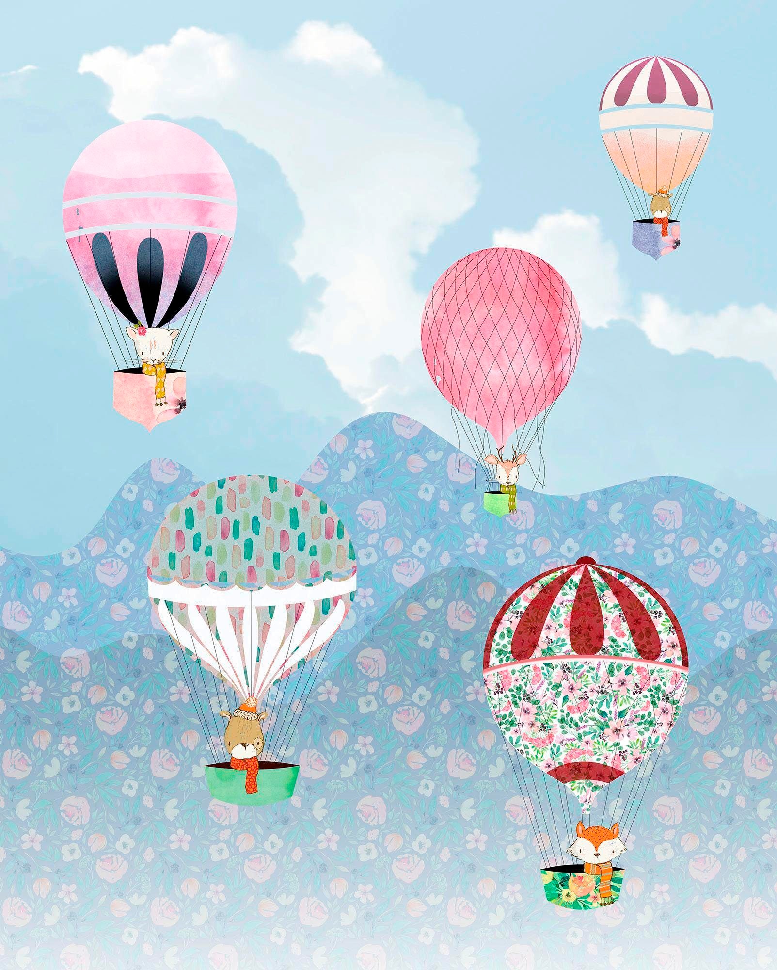 Komar Vliestapete »Happy Balloon«, Comic bequem kaufen