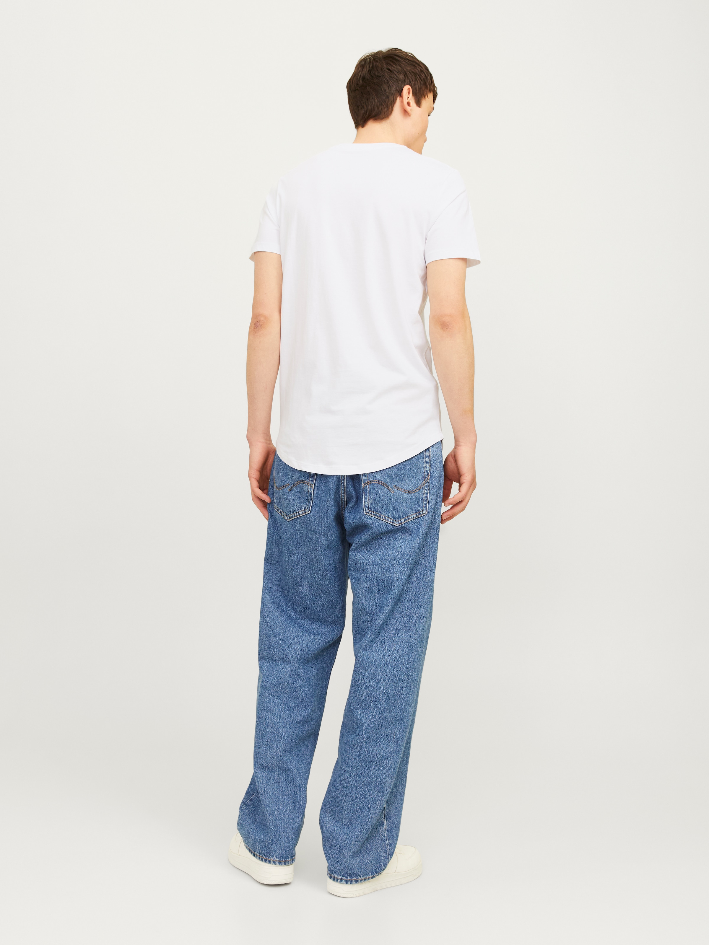 Jack & Jones Rundhalsshirt »JJENOA TEE SS CREW NECK 7PK MP NOOS«, (Packung, 7 tlg.)