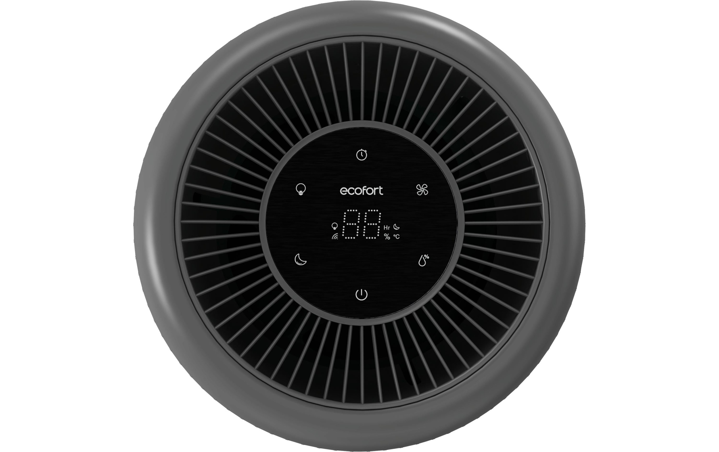   Luftbefeuchter »Ecofort ecoQ HumidAir E600+ Black« 4 l Wassertank Verdungstungsleistung: 0,18 ml/h