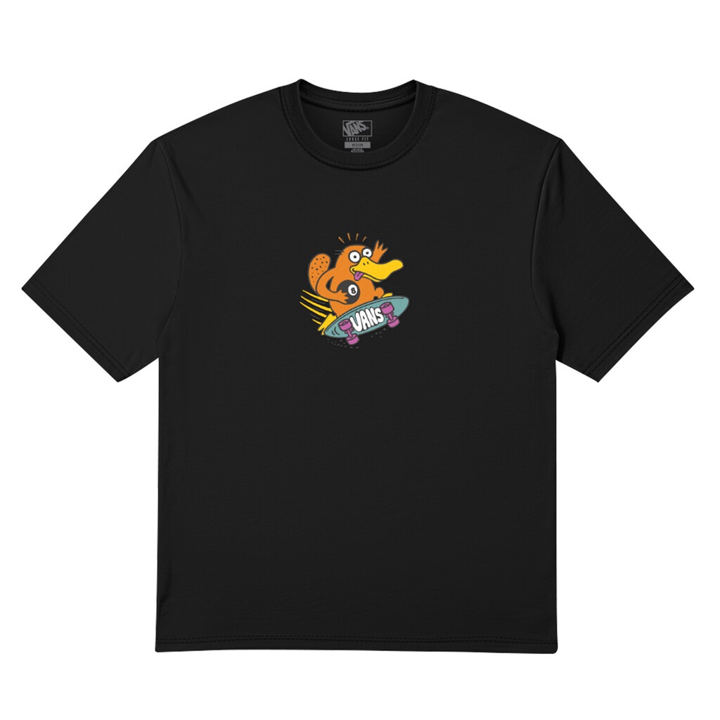 Image of Vans T-Shirt "BOONDABURA SS TEE" sportlicher Stil, mit Rundhalsausschnitt, Kurzarmdesign, aus Baumwolle