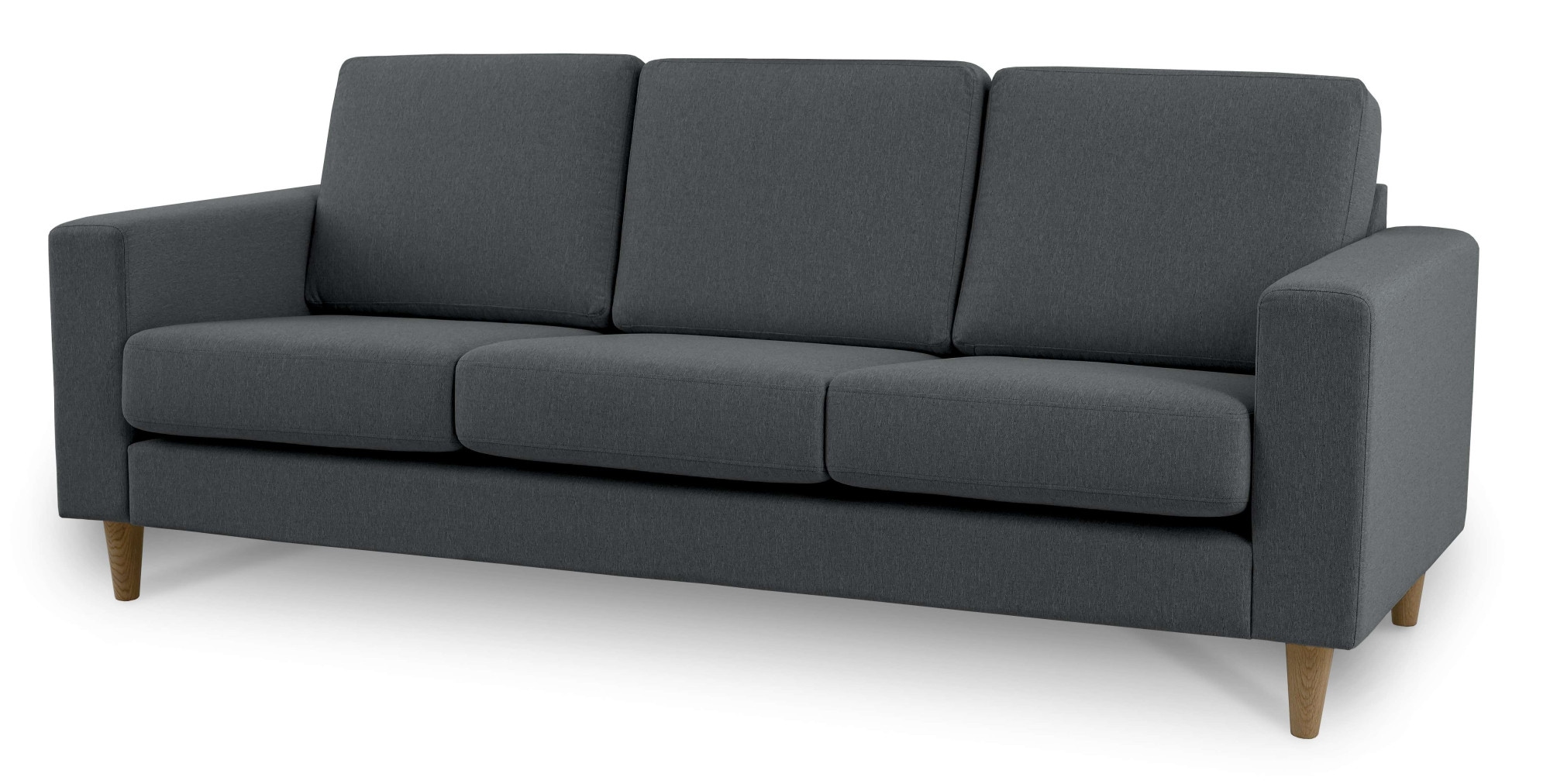 andas 3-Sitzer »Tvinno«, im skandinavischen Stil, mit Massivholzfüssen, Breite 217 cm