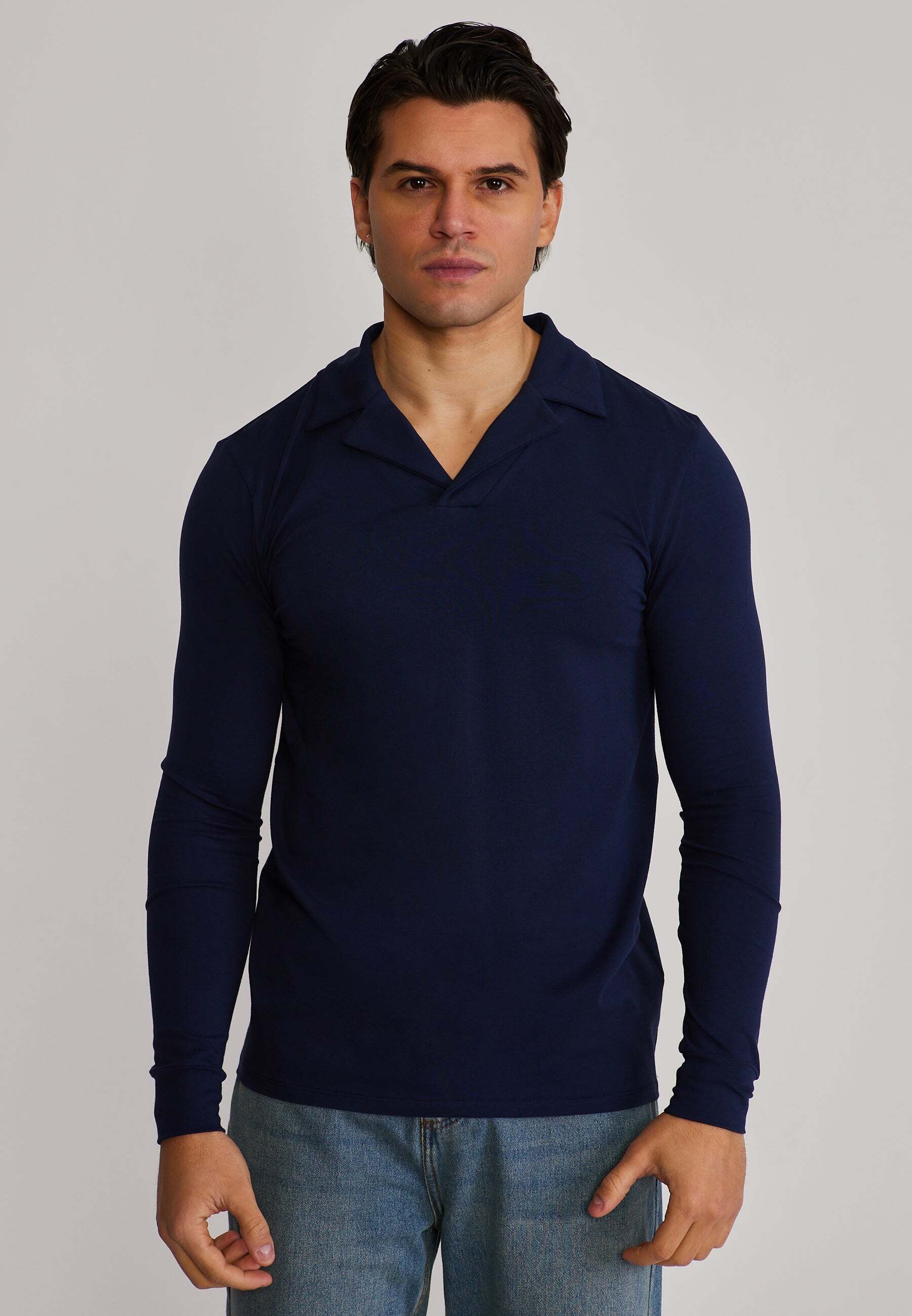 Siksilk Polo à manches longues »Siksilk Langarmpolo Revere«