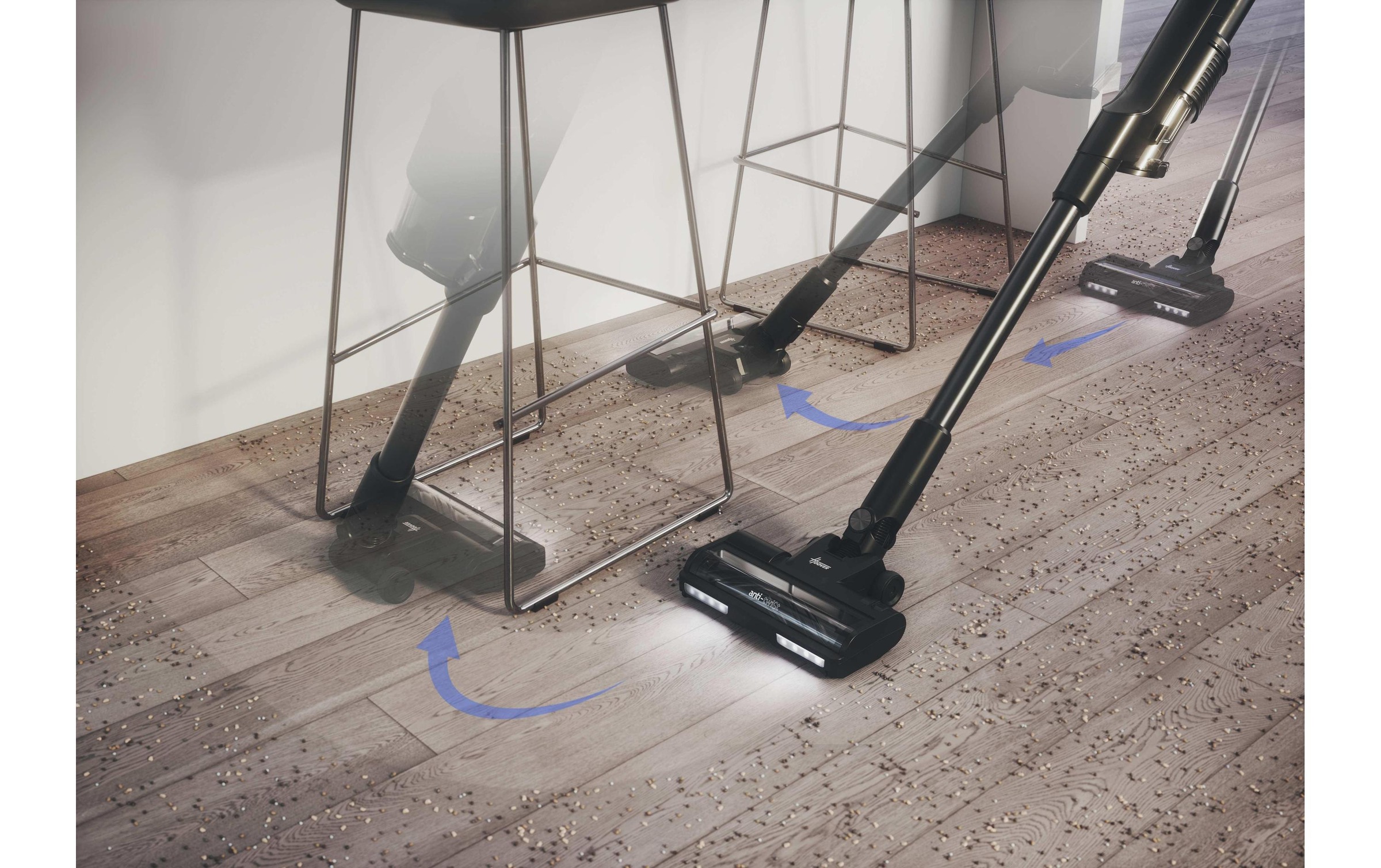 Hoover Akku-Hand-und Stielstaubsauger »HF210HXP 11« Beutelloser Akku-Stabstaubsauger mit EPA-Filter