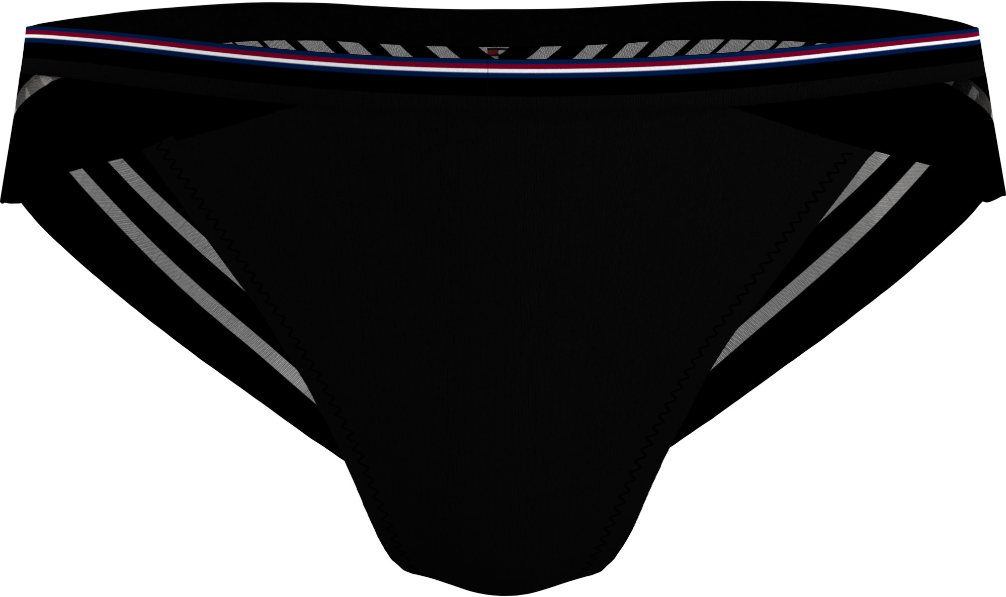 Tommy Hilfiger Underwear Bikinislip »BIKINI (EXT SIZES)«, mit Kontrastband am Bund in Labelfarben