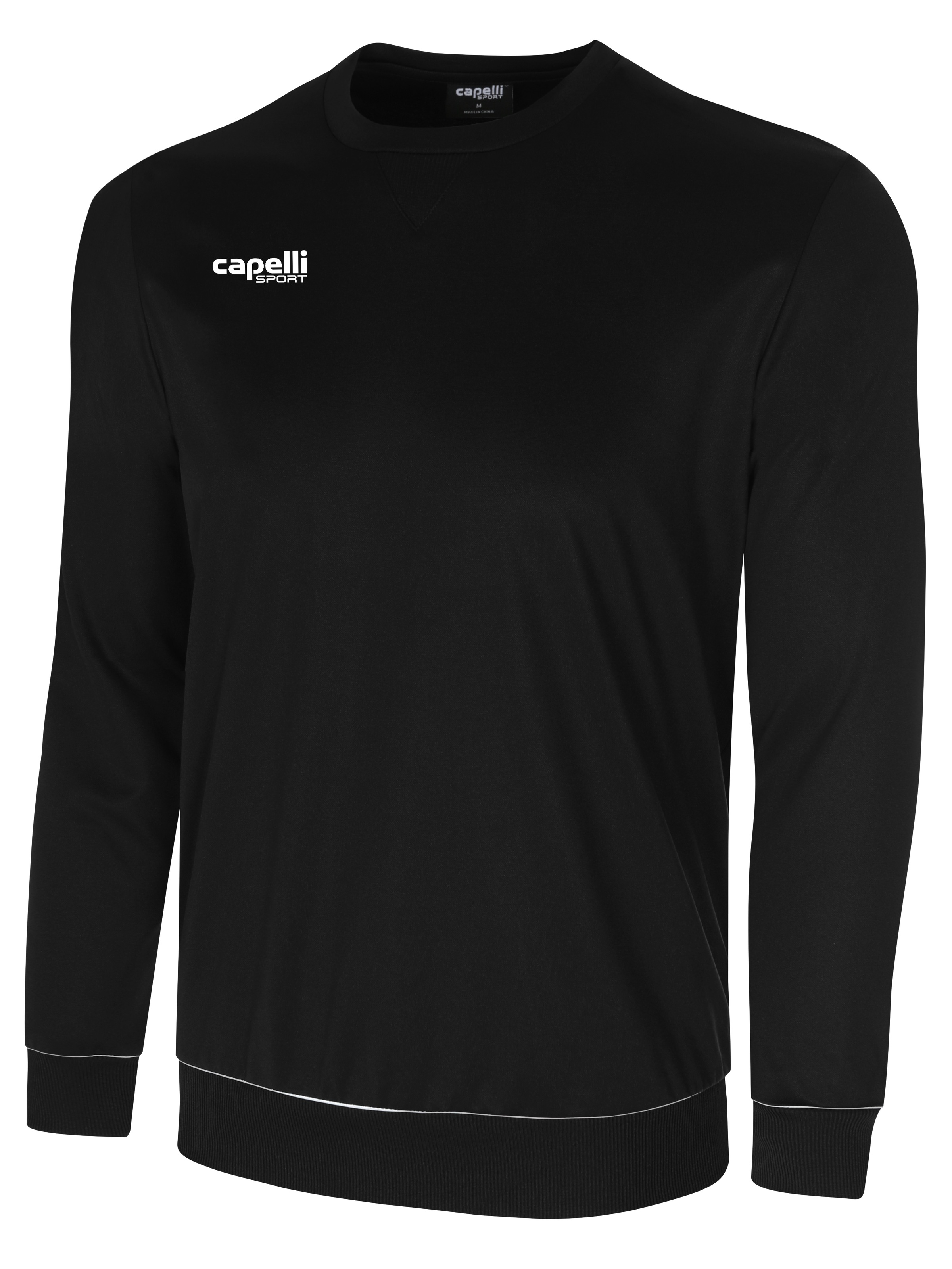 Image of Capelli Sport Langarmshirt mit rundem Halsausschnitt