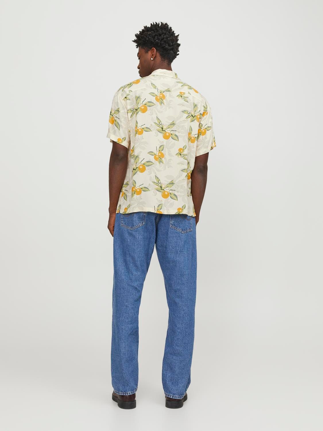 Jack & Jones Hawaiihemd »JORLUKE TAMPA AOP SHIRT SS SN«