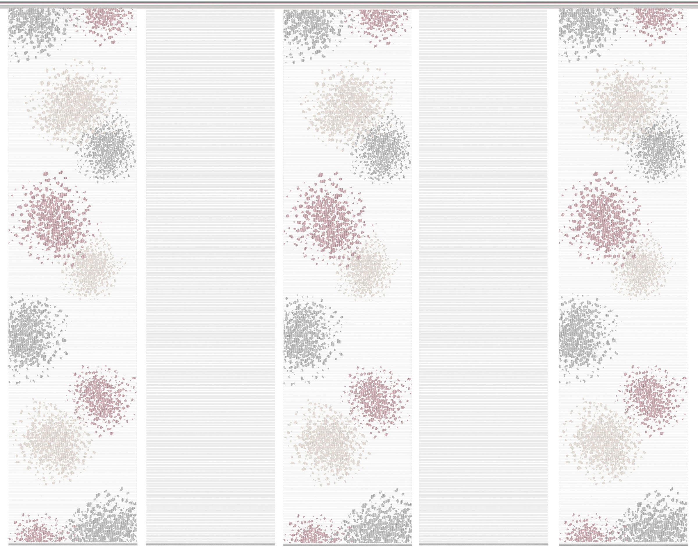 Image of Vision S Schiebegardine »SPOTTI 5er SET«, (5 St.), Bambus-Optik, Digital bedruckt bei Ackermann Versand Schweiz