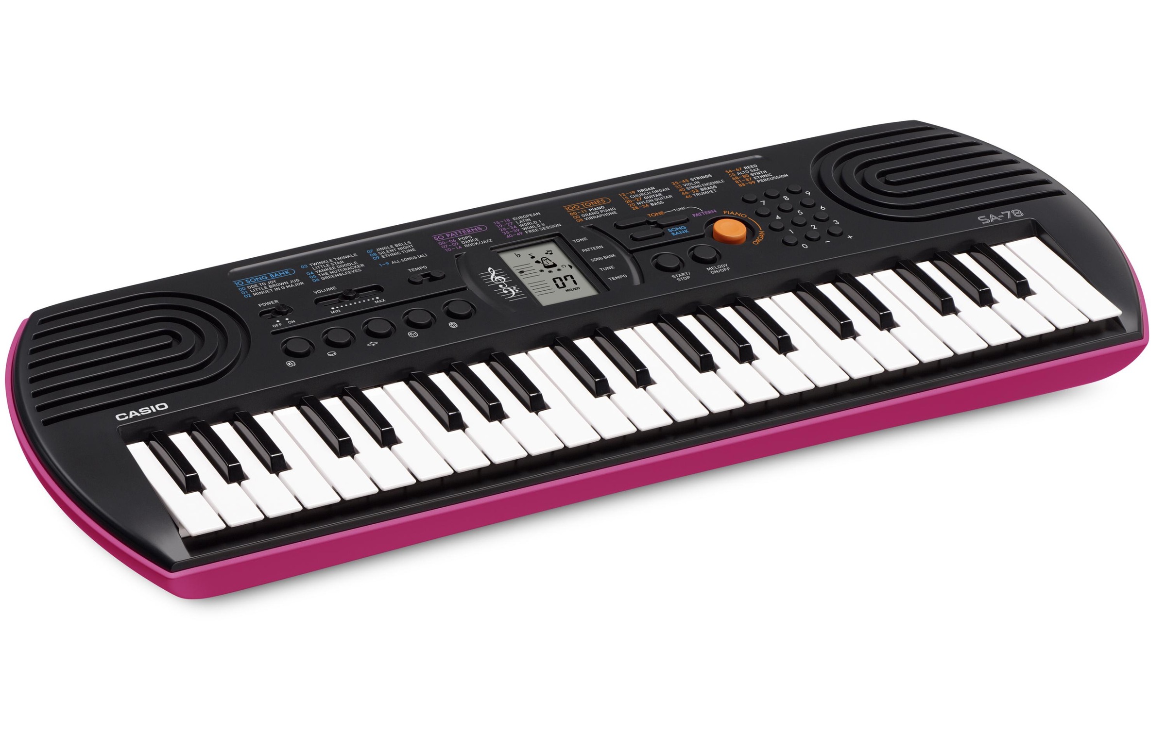 CASIO Keyboard »Mini-Keyboard SA-78«, mit 44 Minitasten
