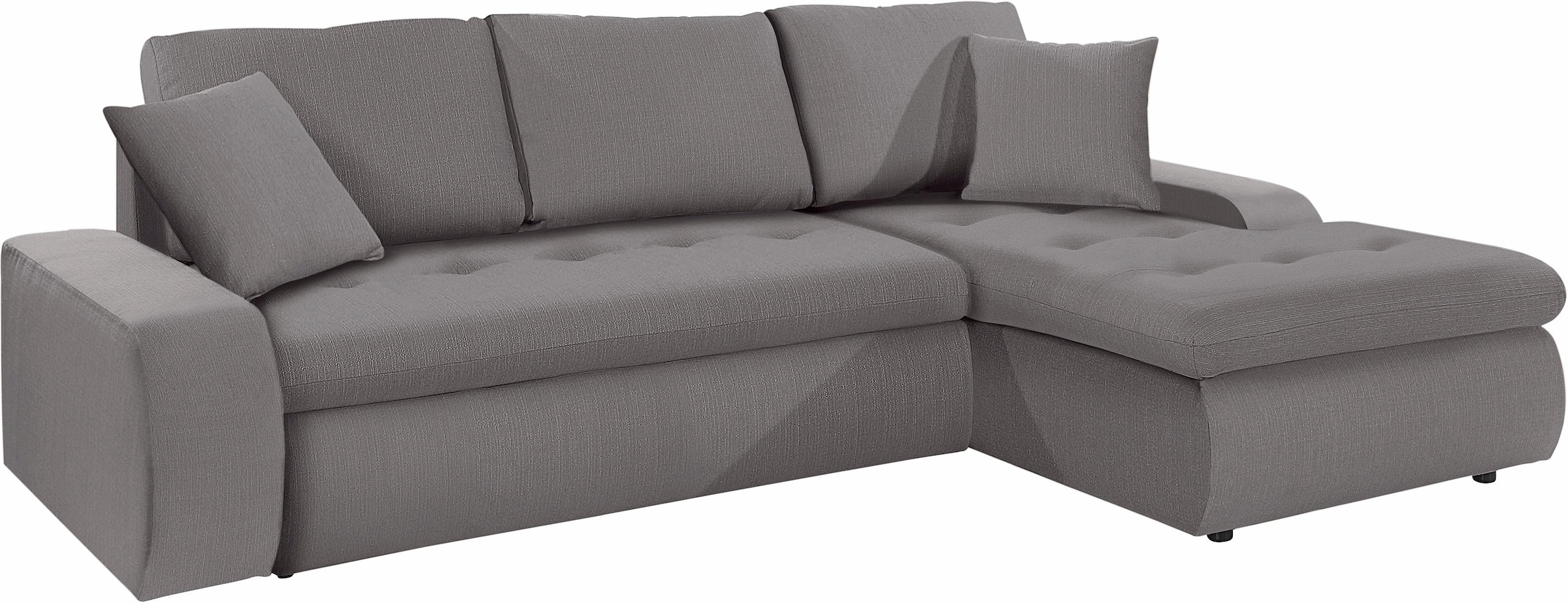 TRENDMANUFAKTUR Ecksofa »Indie II, L-Form«, XL und XXL, wahlweise mit Bettfunktion