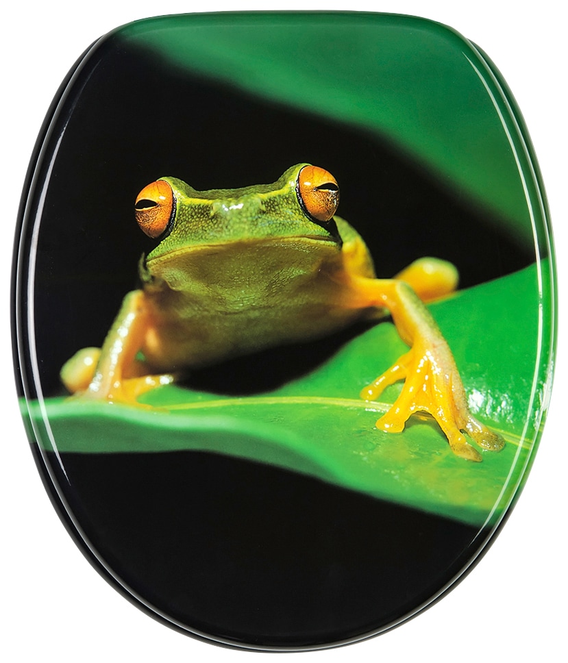 Image of Sanilo WC-Sitz "Frosch Grün" mit Absenkautomatik
