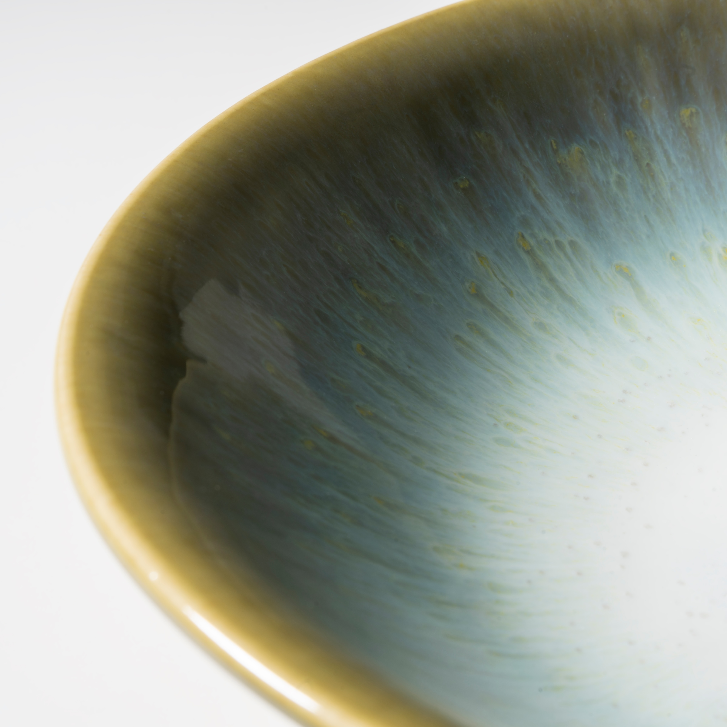 gipfelstück Suppenteller »Flussufer« Reaktivglasur aussergewöhnlicher, visueller Farbverlauf, Ø 21 cm