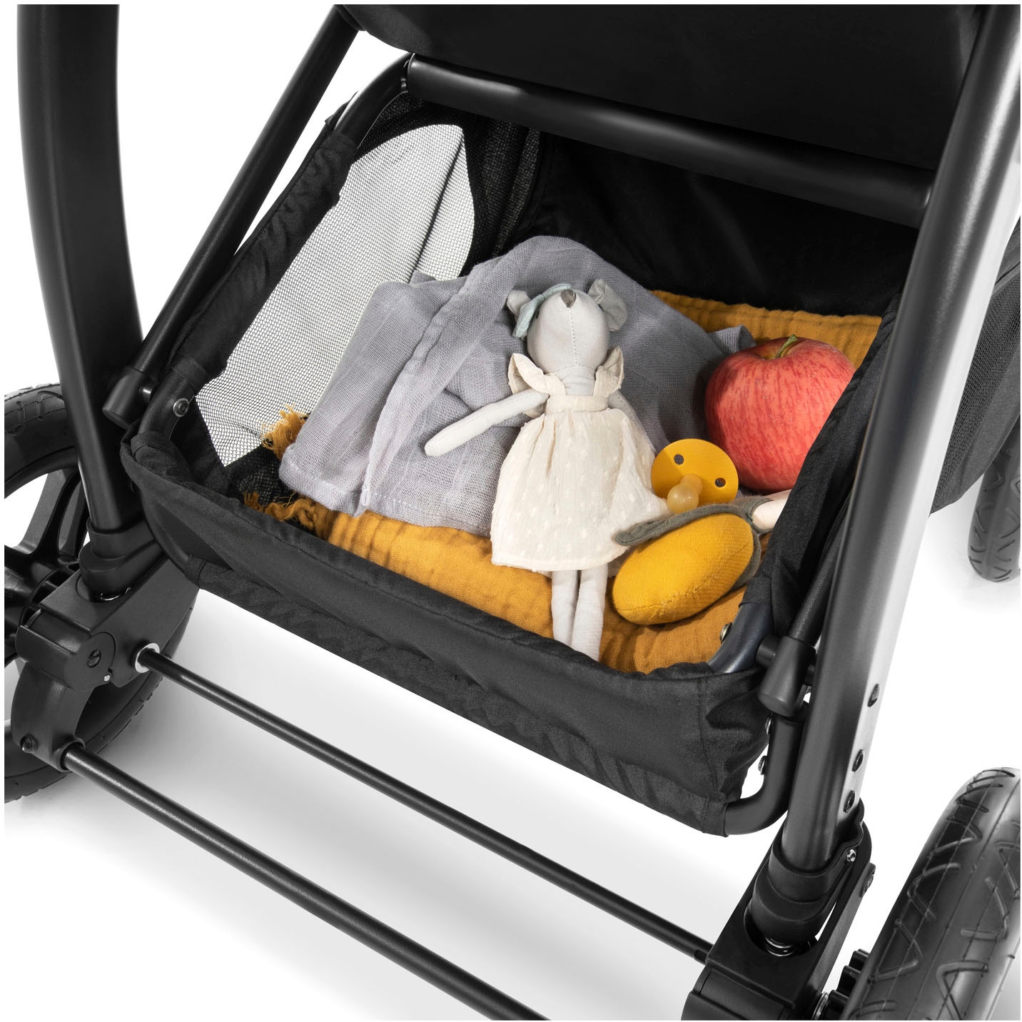 Hauck Poussette pour enfants »Rapid 4D Air, black« mit verlängerbarem 3-Zonen Verdeck