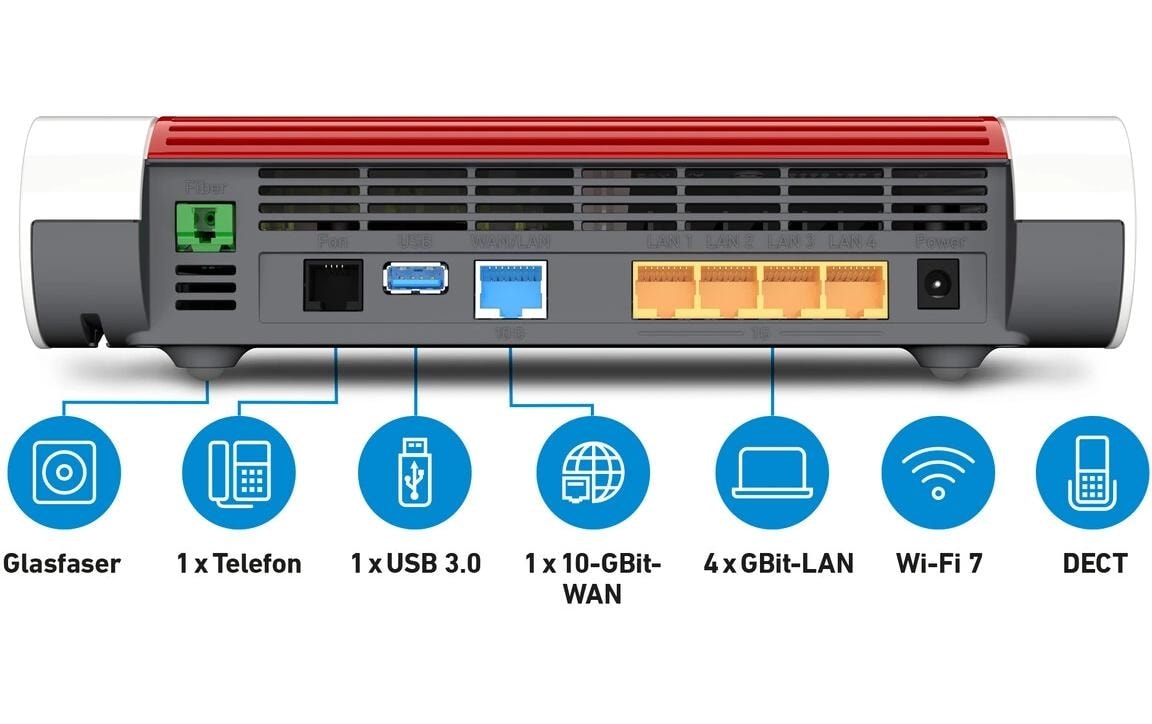   WLAN-Repeater »FRITZ! XGS-PON Fiber-Router FRITZ!Box 5690 XGS«