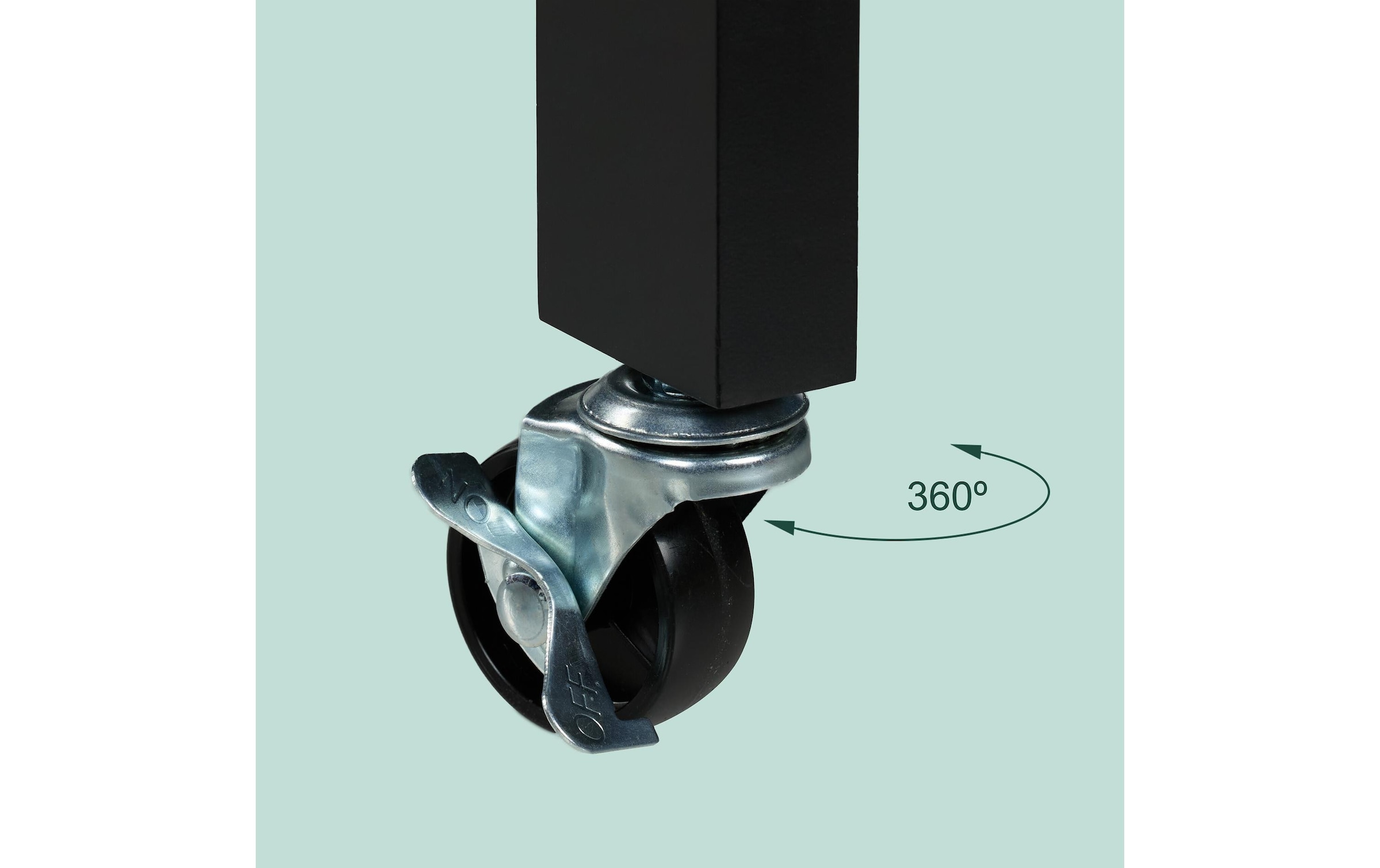 relaxdays Chariot de cuisine »Rollwagen mit Arbeitsplatte«