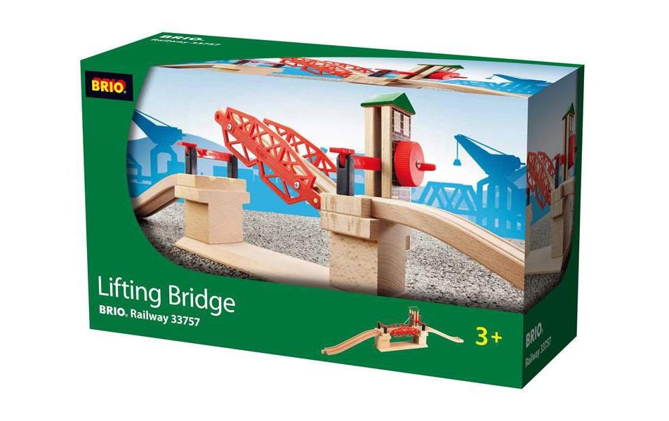 BRIO® Spielzeugeisenbahn-Brücke »BRIO® WORLD Hebebrücke«