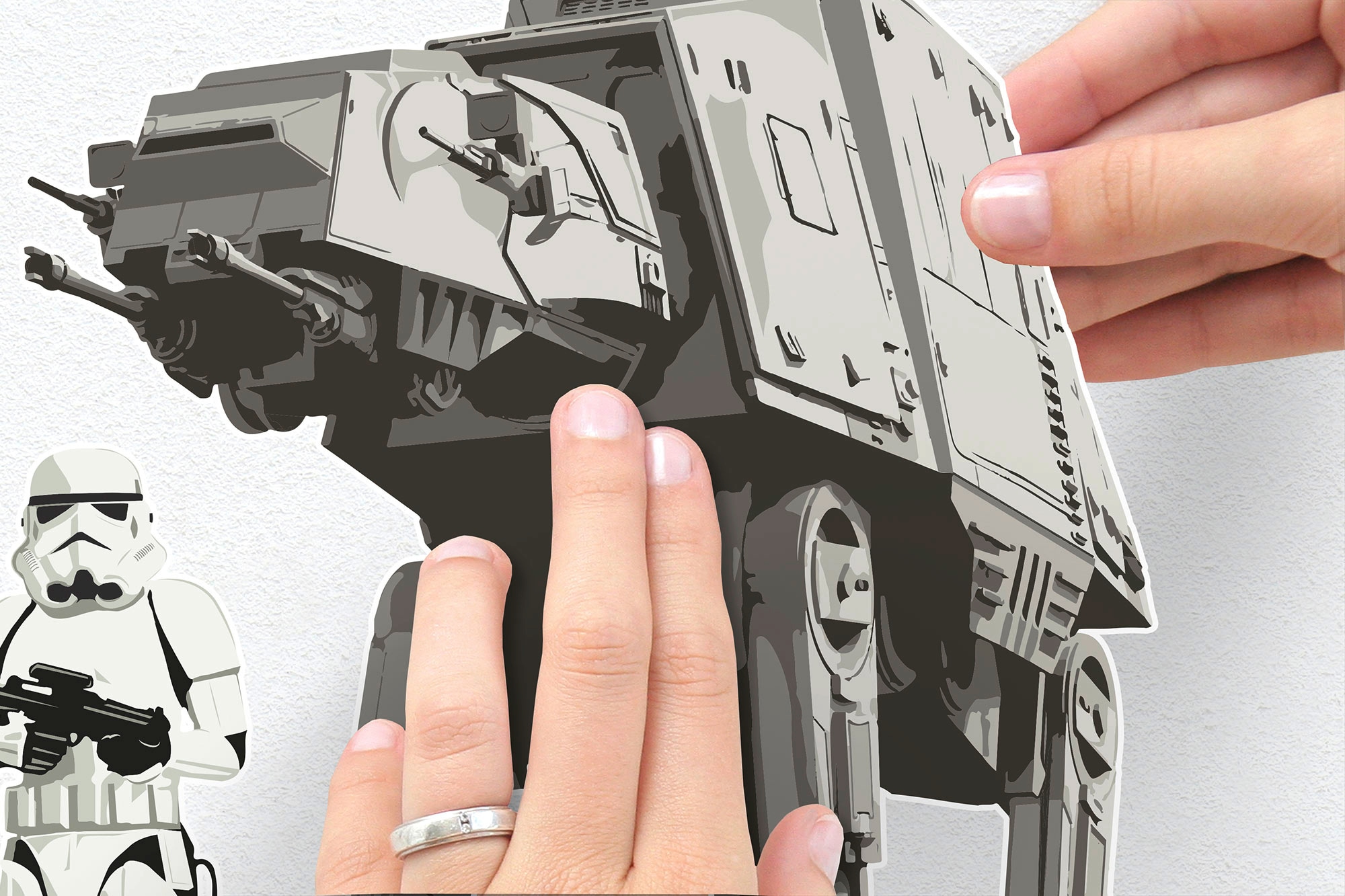 Komar Wandtattoo »Star Wars Doomed - Grösse 100 x 70 cm«, (6 St.), selbstklebend, Wandsticker, Kinderzimmer