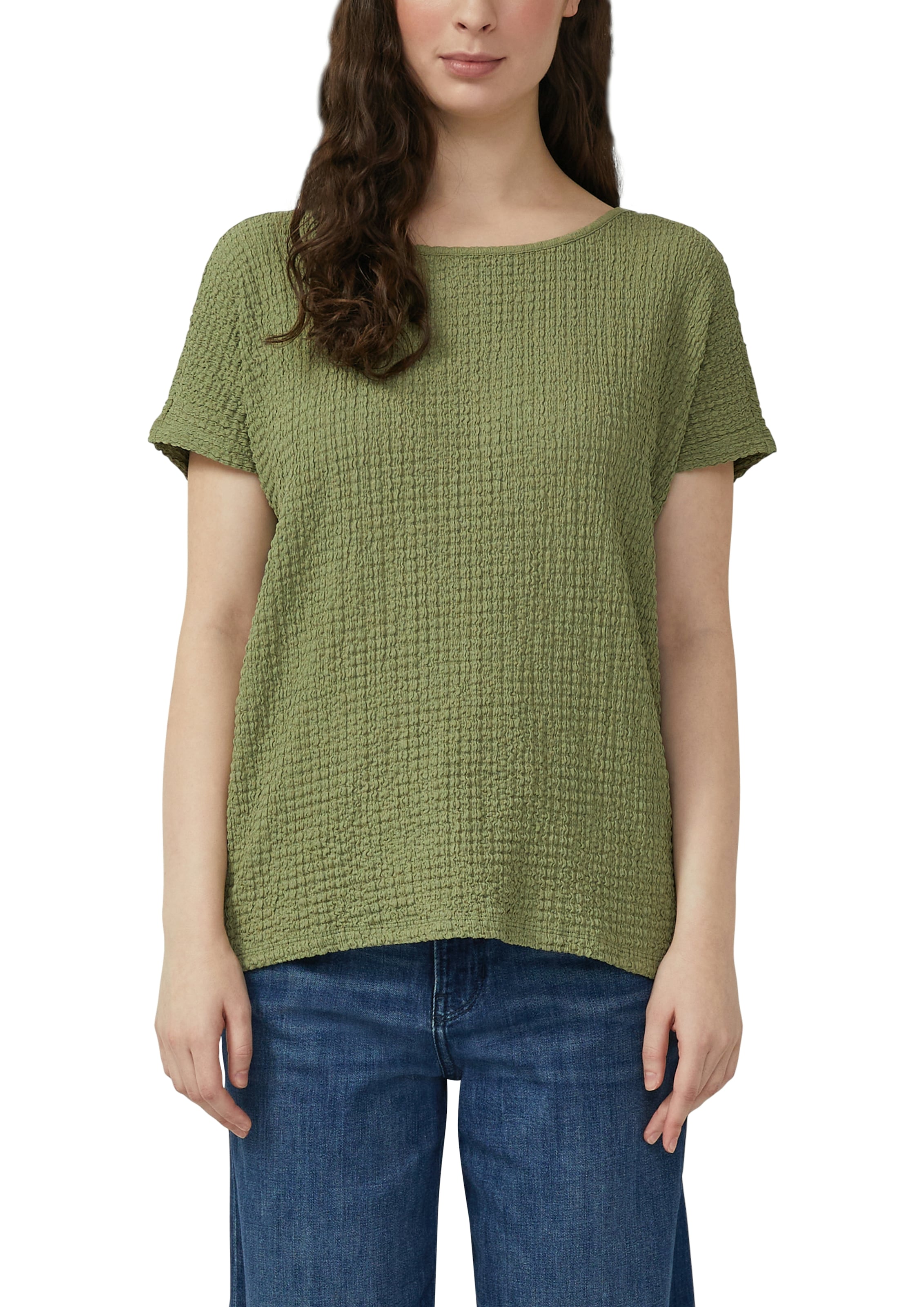 Image of s.Oliver T-Shirt mit Struktur Muster