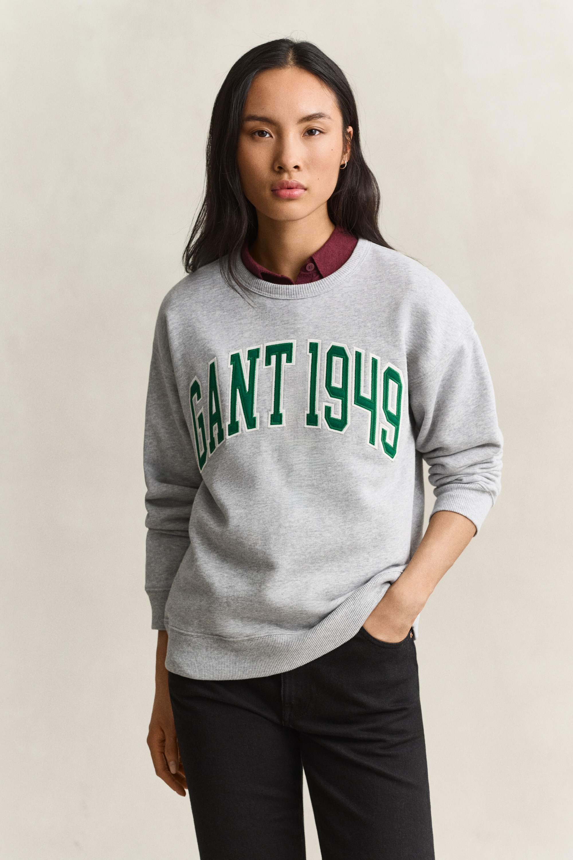 Image of Gant Sweatshirt "GRAPHIC C-NECK", Rundhals, relaxed fit, mit Print