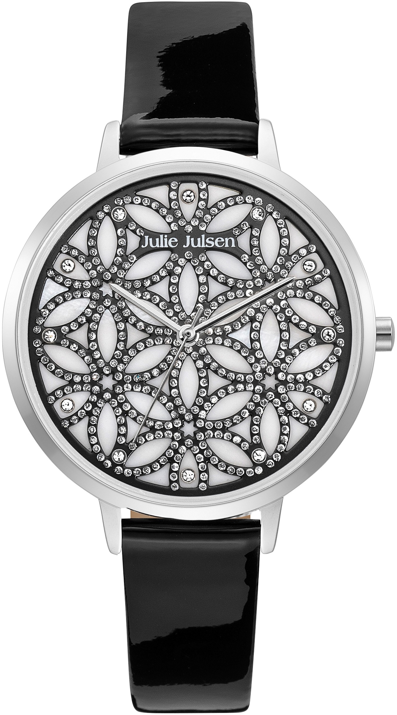 Image of Julie Julsen Quarzuhr »Flower of Life Sparkling Black, JJW1235G38-SL-1« bei Ackermann Versand Schweiz