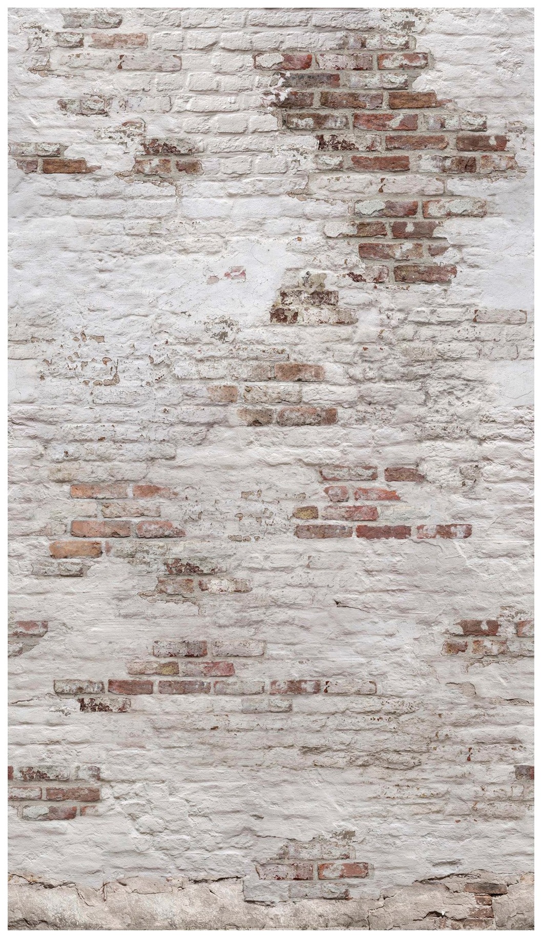 Image of Bodenmeister Fototapete »3d Effekt Steinwand Vintage weiss« bei Ackermann Versand Schweiz