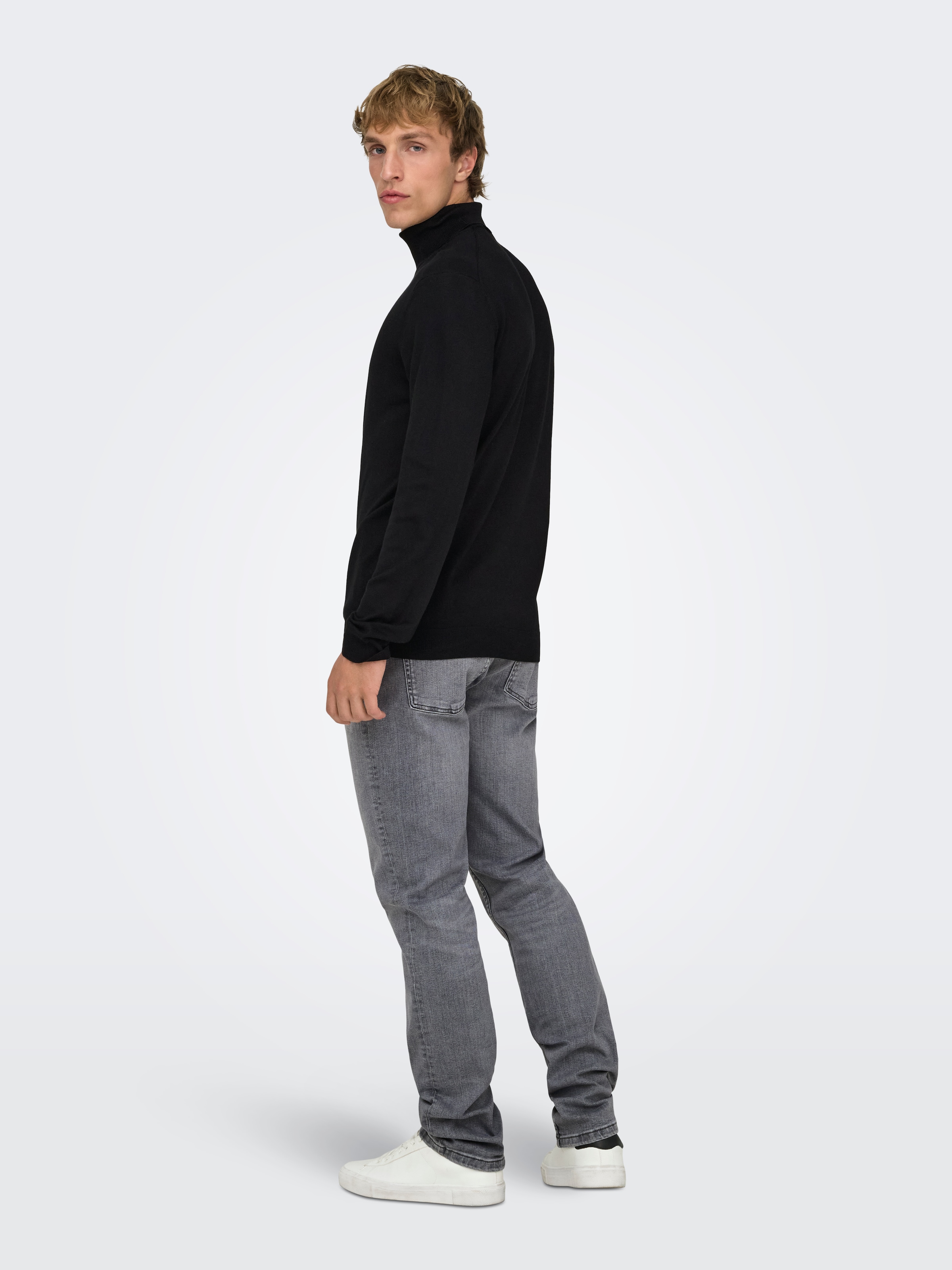 ONLY & SONS Rollkragenpullover »ONSWYLER LIFE REG ROLL NECK KNIT NOOS«