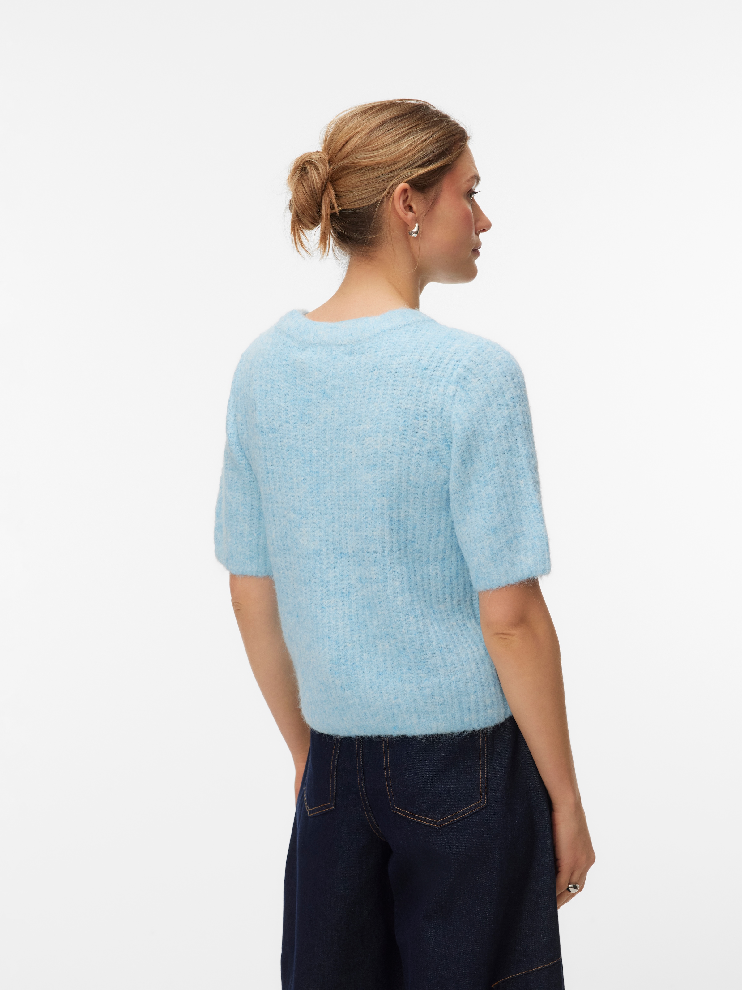 Vero Moda Strickpullover »VMAWSOME 2/4 O-NECK PULLOVER NOOS«