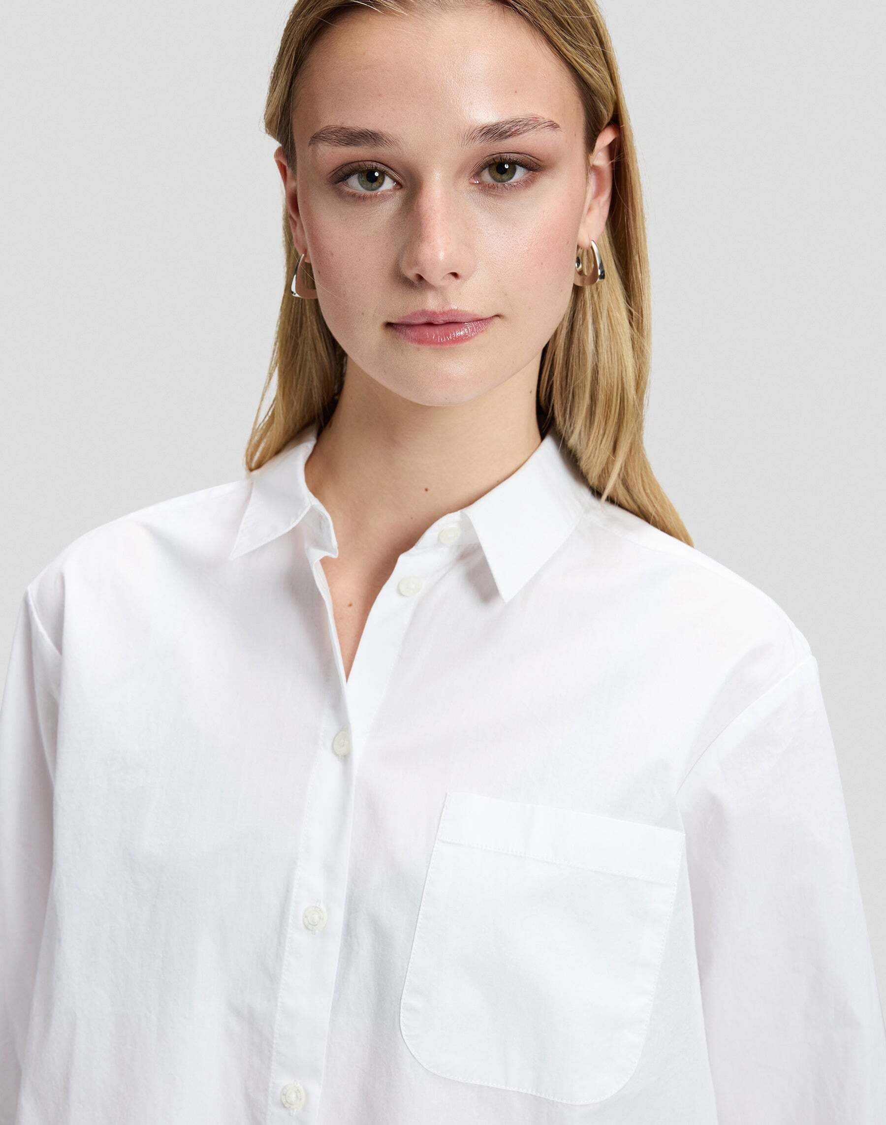 Lee® Blouse à manches longues »Lee Langarmhemd Boyfriends Pocket«