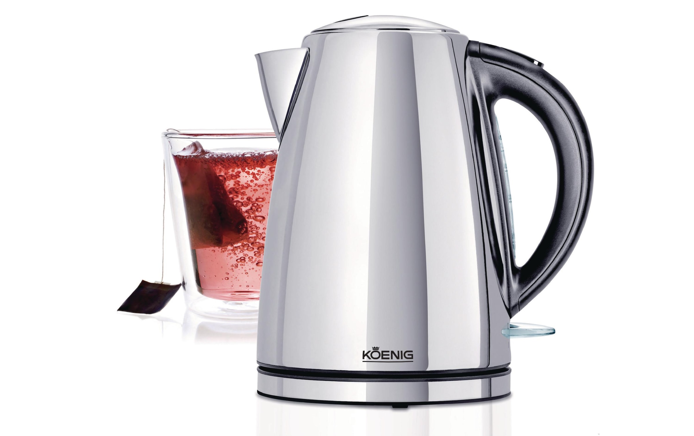 KOENIG Wasserkocher »Chrome Line«, 1,7 l, 2200 W