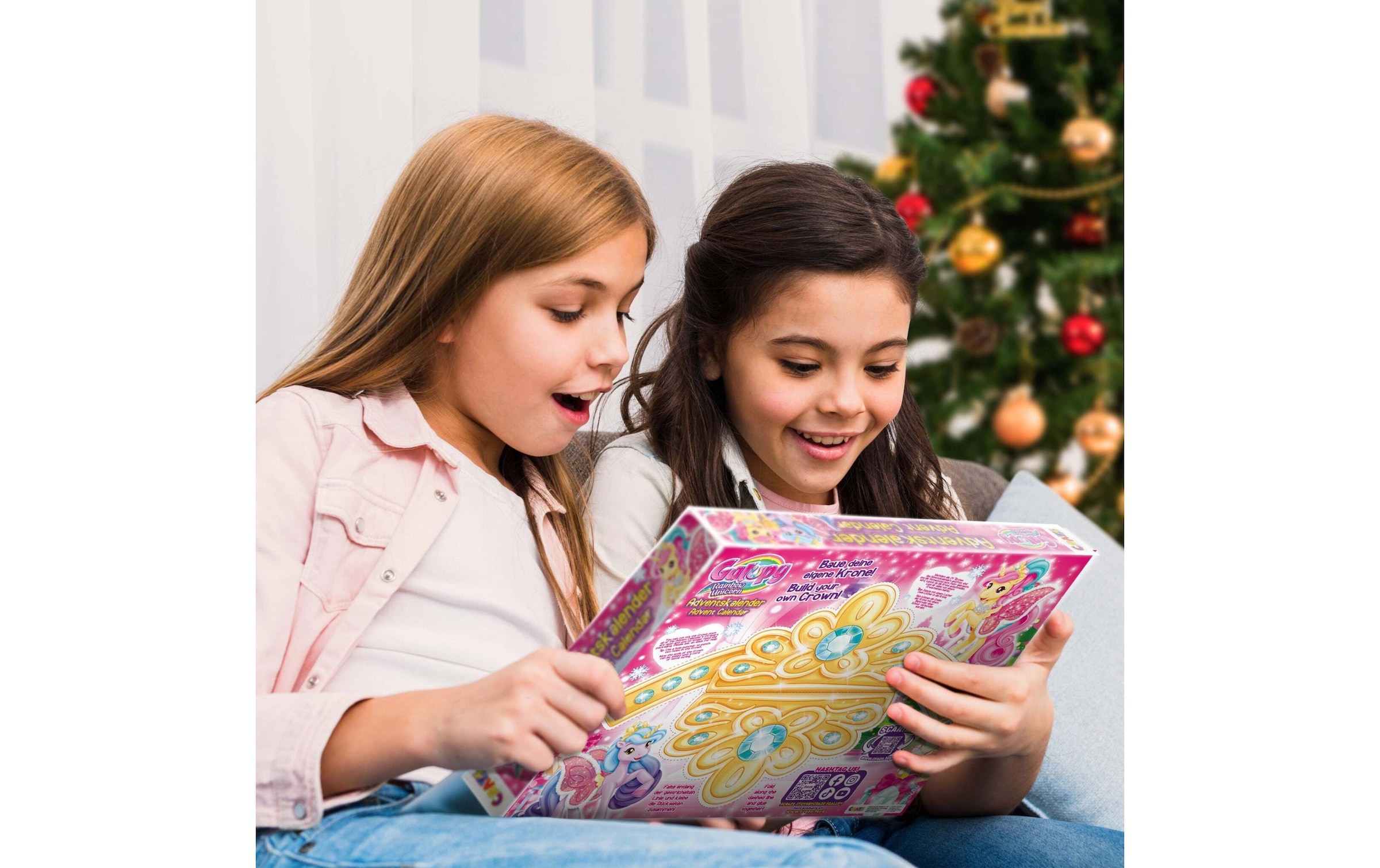 CRAZE Calendrier de l'Avent »Galupy Rainbow Unicorn« à partir de 3 ans