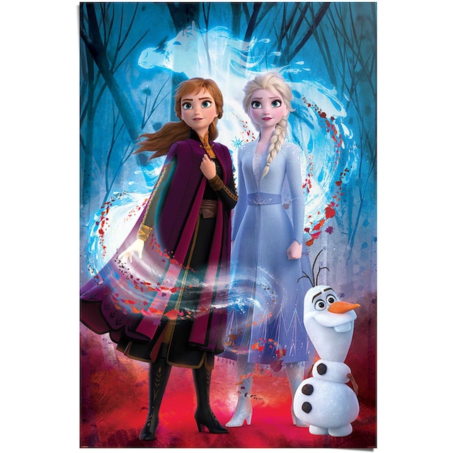 ♕ Reinders! Poster »Poster Frozen 2 Anna - Elsa - Olaf - Disney«, Film, (1  St.) versandkostenfrei auf