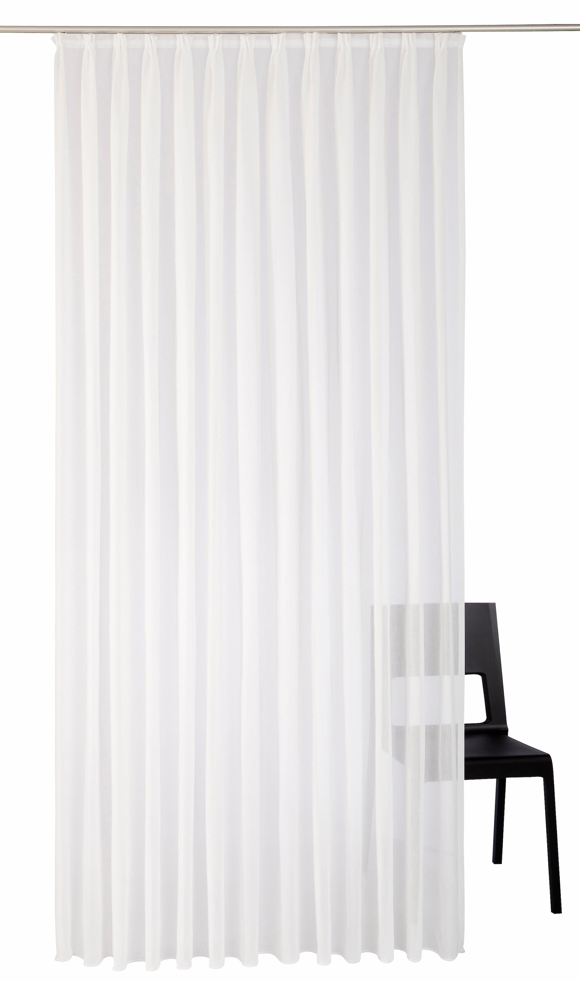 Image of Wirth Gardine "Audrey" Faltenband 1 Stk. tlg. Store mit FB 1:3 nach Mass