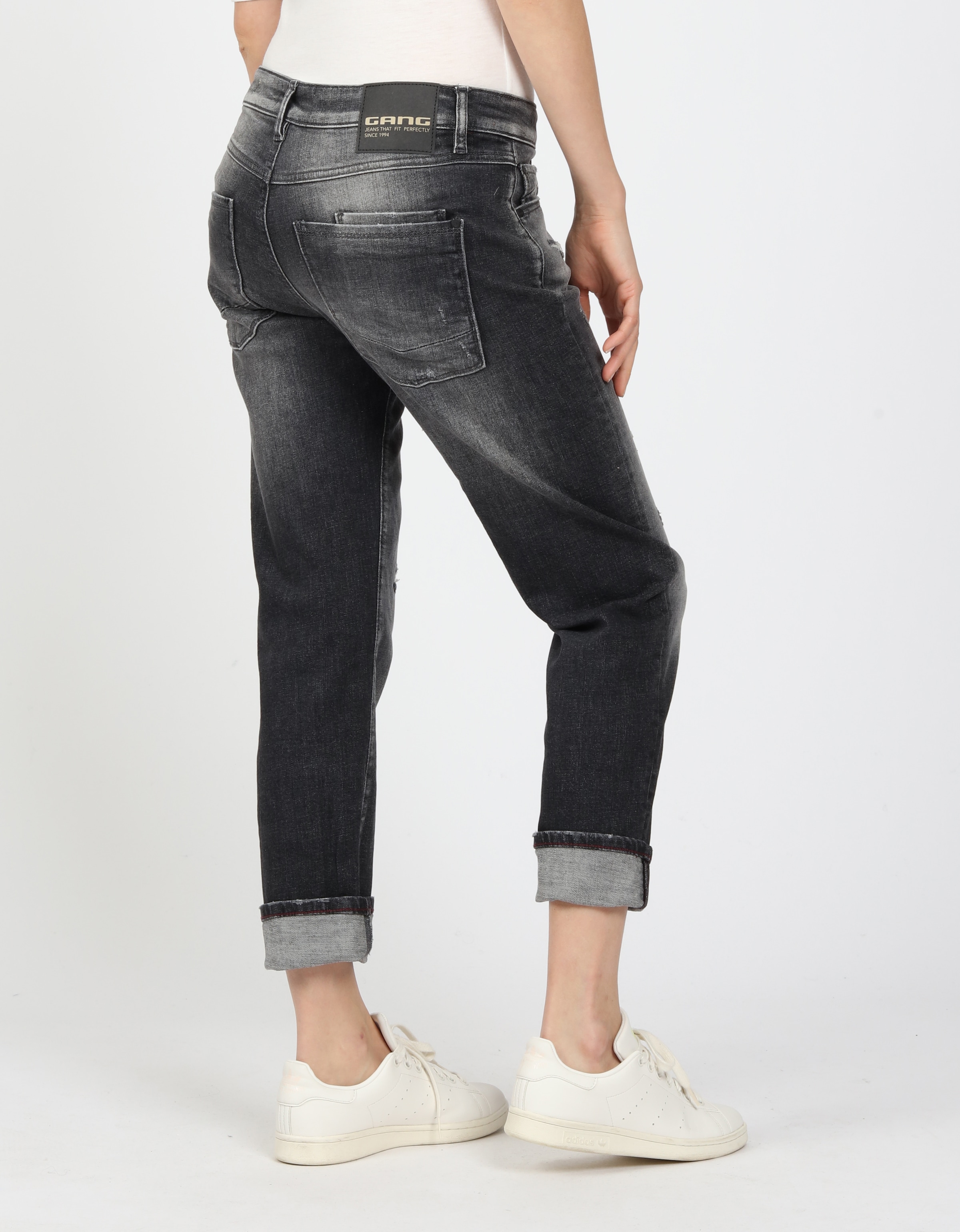 GANG Boyfriend-Jeans »94NADIA«, 5-Pocket Style mit Reissverschluss und Knopf