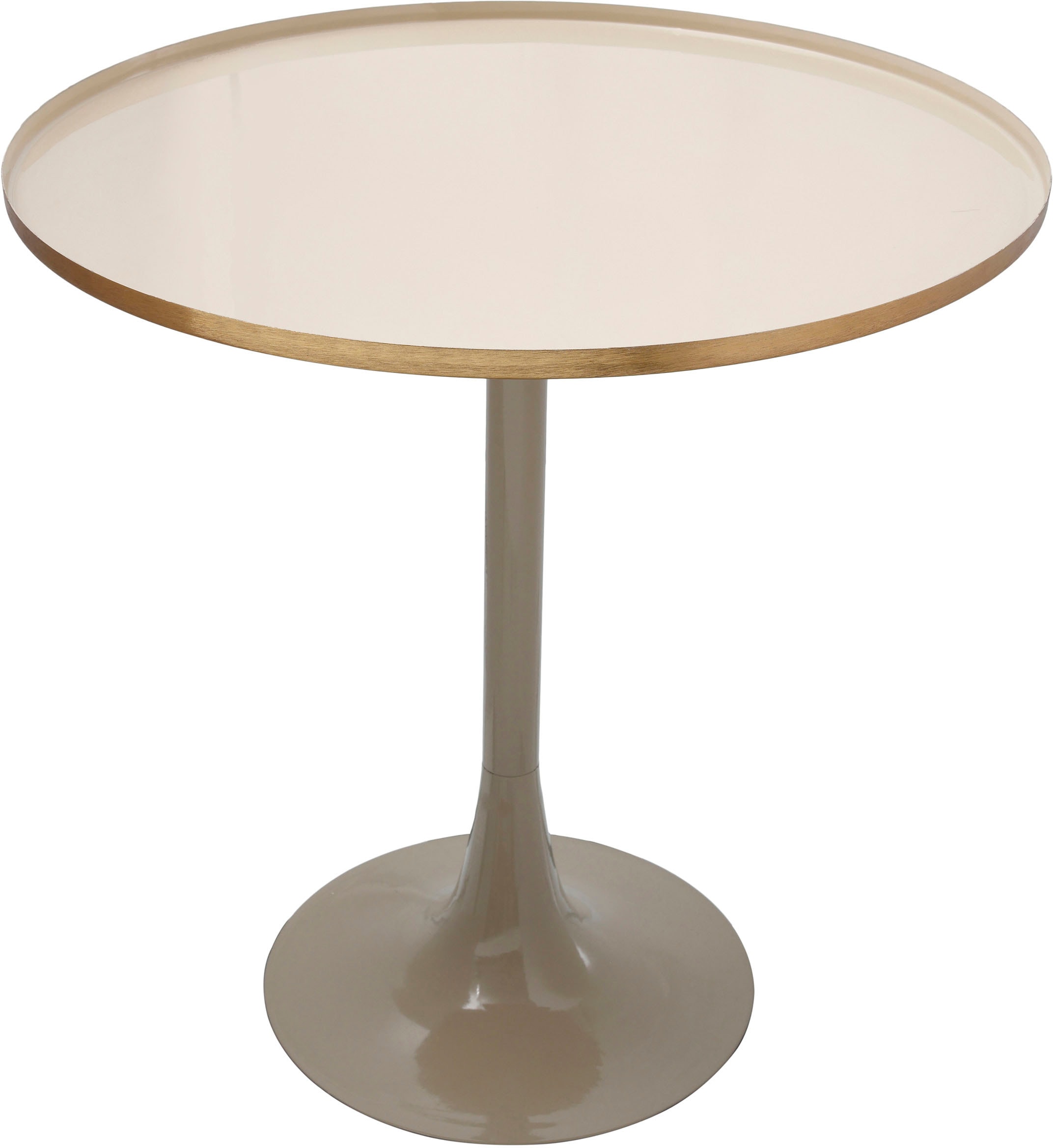 Kayoom Beistelltisch »Art Deco 925, Abstelltisch aus Metall,funktional und stabil«, (1 St.), Dekorativ, glanzvolle Lackierung, stilvolles Design