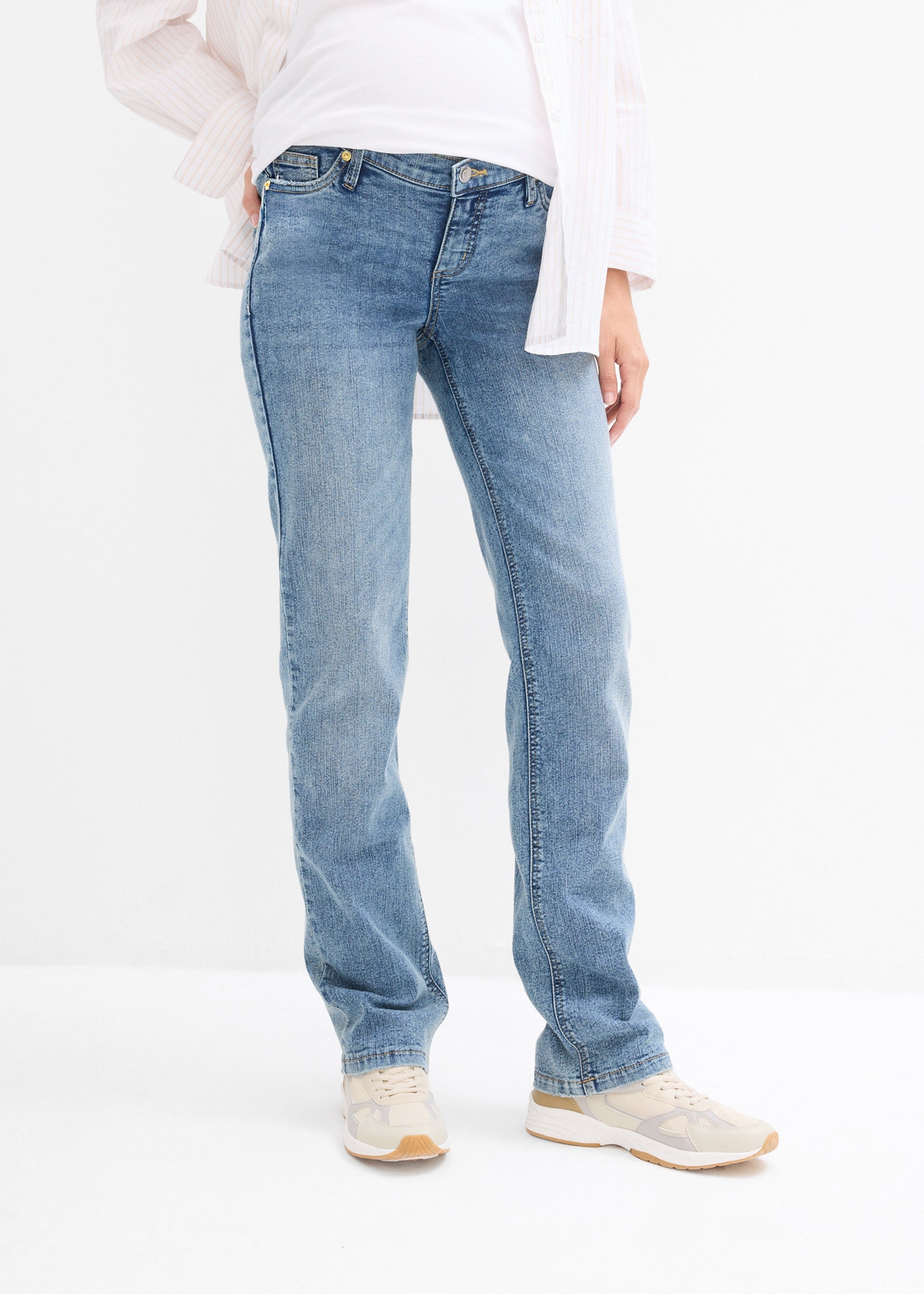 Image of bonprix Umstandsjeans loose fit, gerades, locker geschnittenes Bein