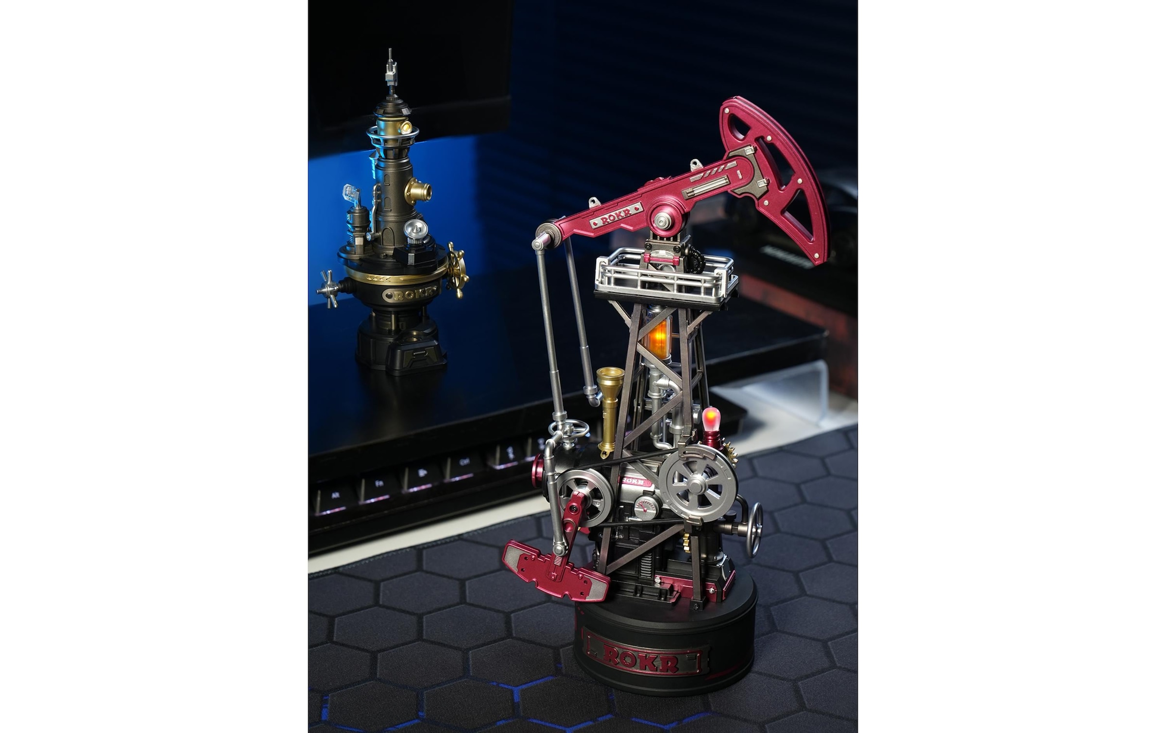   Modellbausatz »Rolife Oil Extractor Dampfbetriebene Tiefpumpe«