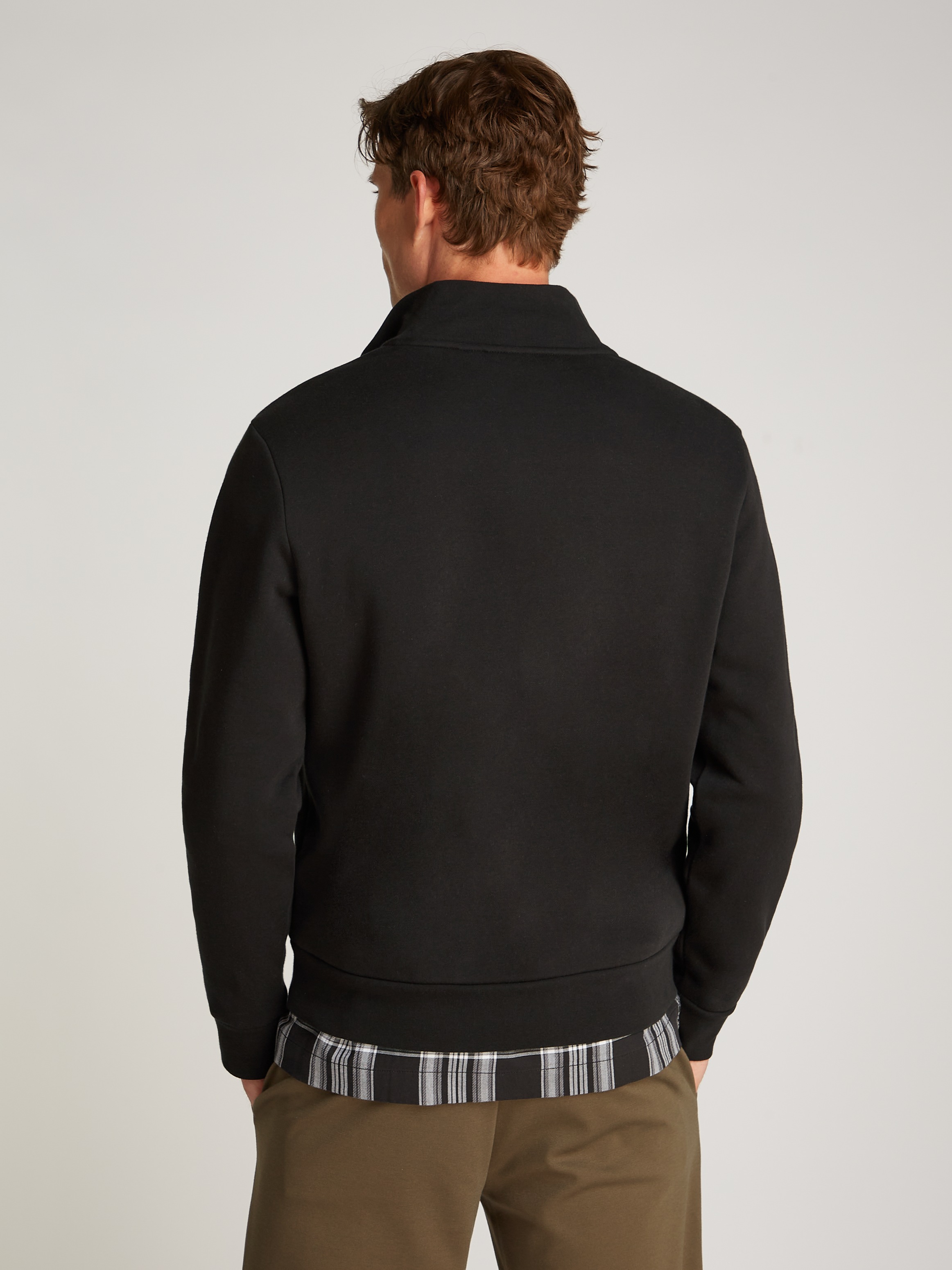 Calvin Klein Sweatshirt »NY CHEST BOX LOGO Q-ZIP«