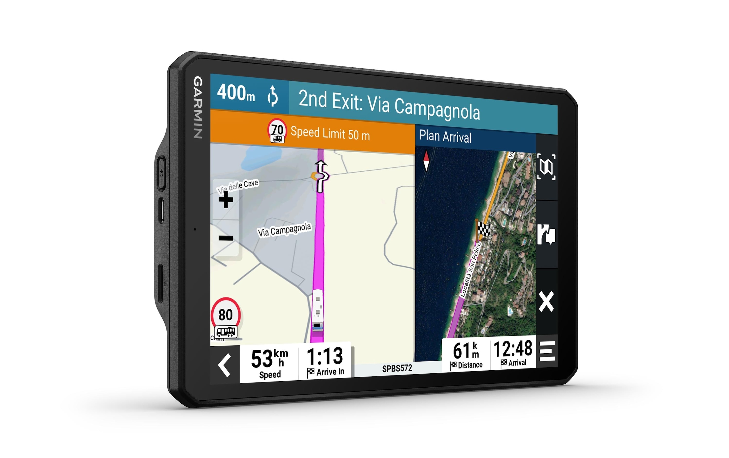 Garmin Navigationsgerät »Garmin CAMPER«