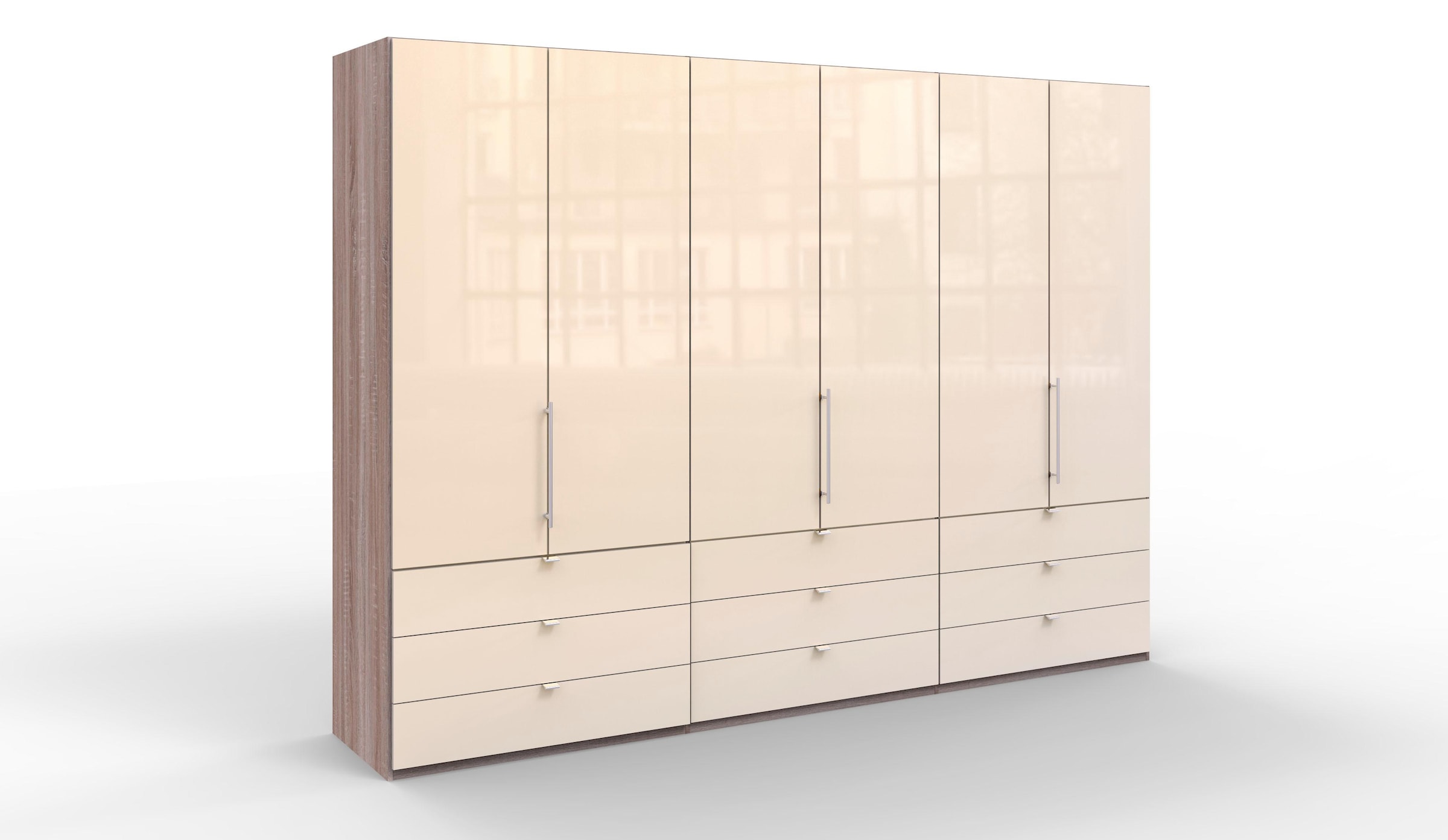 WIEMANN Kleiderschrank »Loft« Glasfront