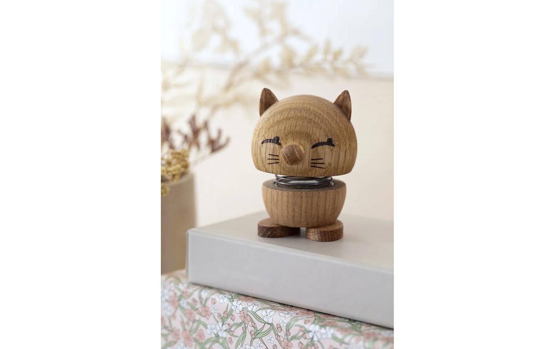 HOPTIMIST Figurine de décoration »Bumble Katze S, 5,5 x 5,9 x 7,3 cm«